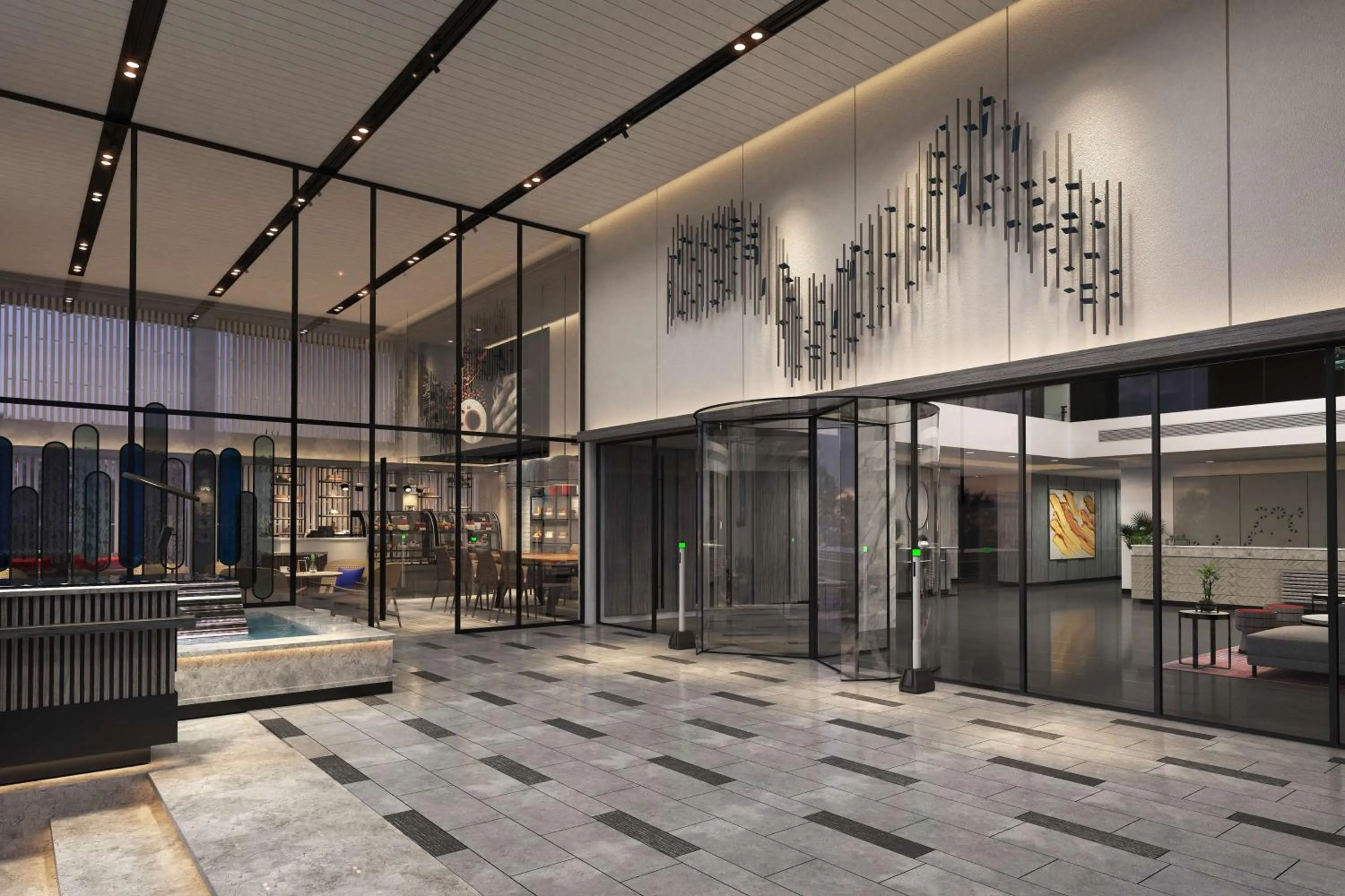 Lobby or reception in Park Inn by Radisson Surat