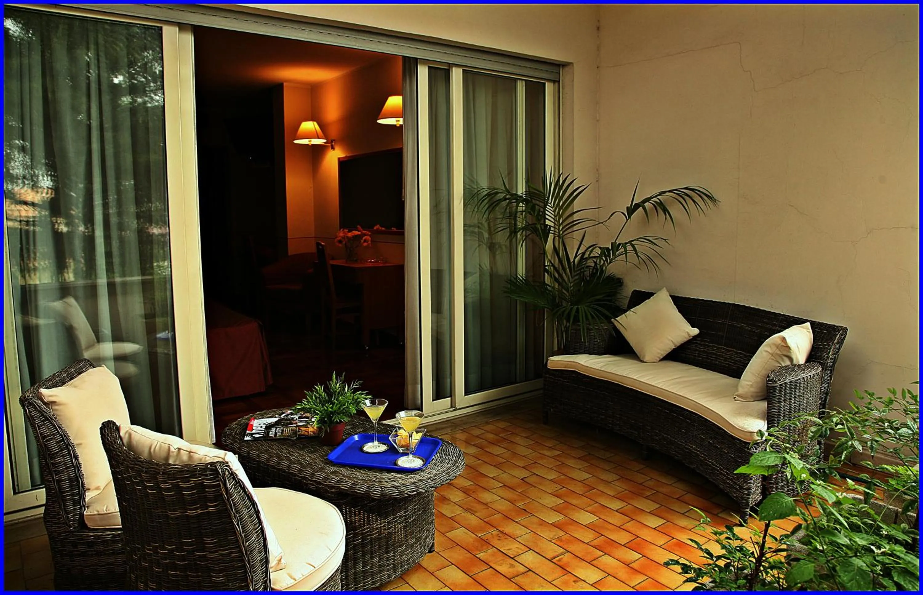 Balcony/Terrace in Hotel Meeting