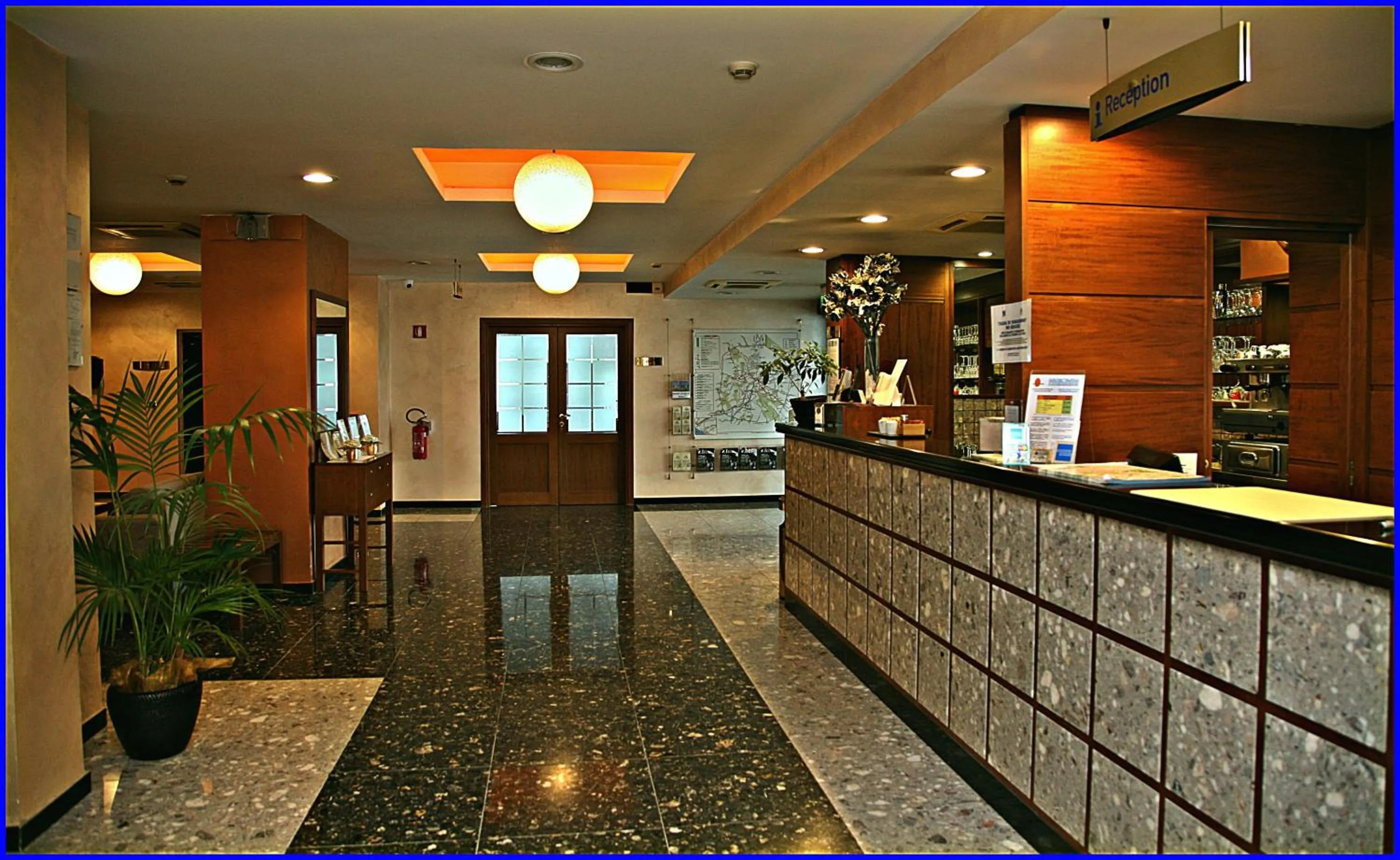 Lobby or reception in Hotel Meeting