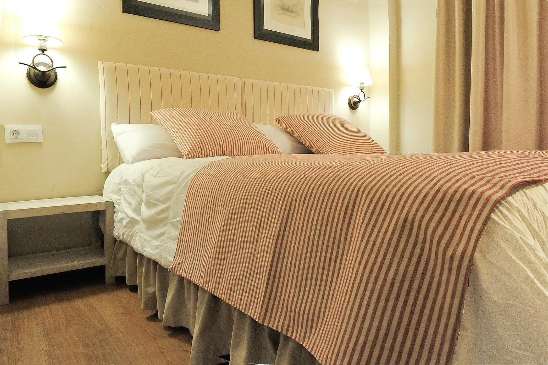 Bed in Chardín de Llis-Apartamentos Chardins