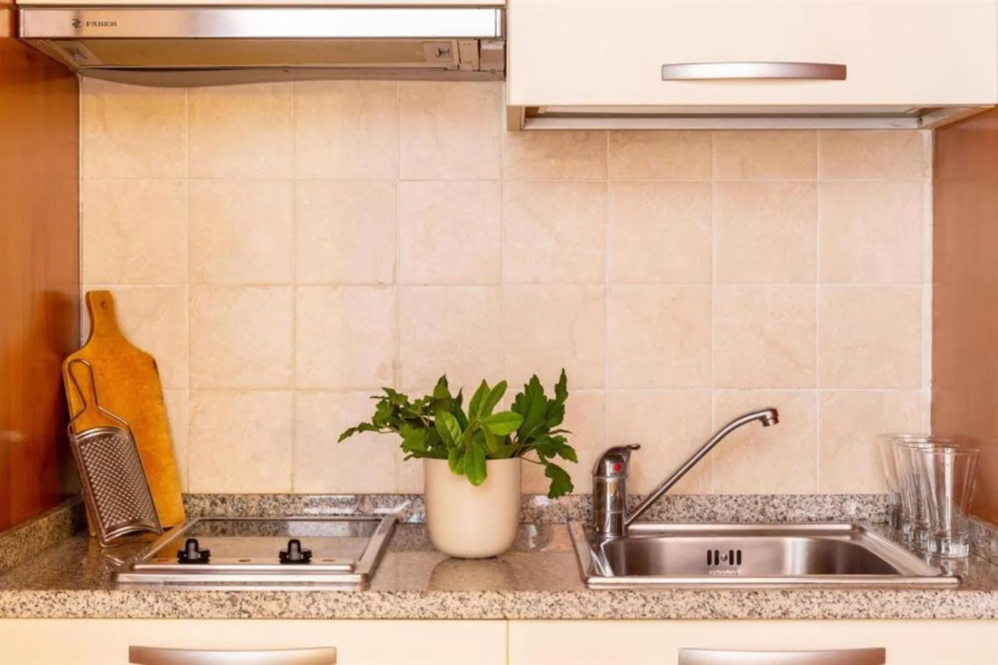 Kitchen or kitchenette in Hotel & Residence Venezia 2000