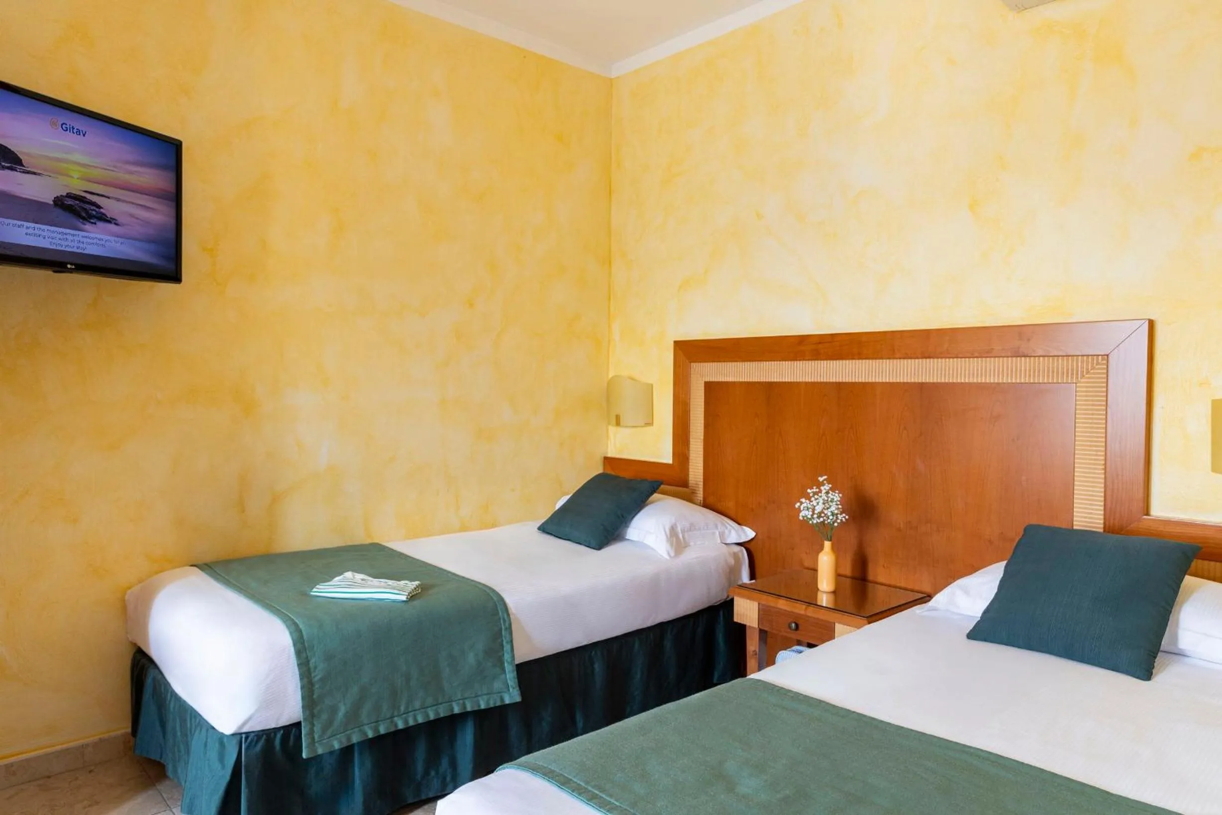 Bedroom, Bed in Hotel & Residence Venezia 2000