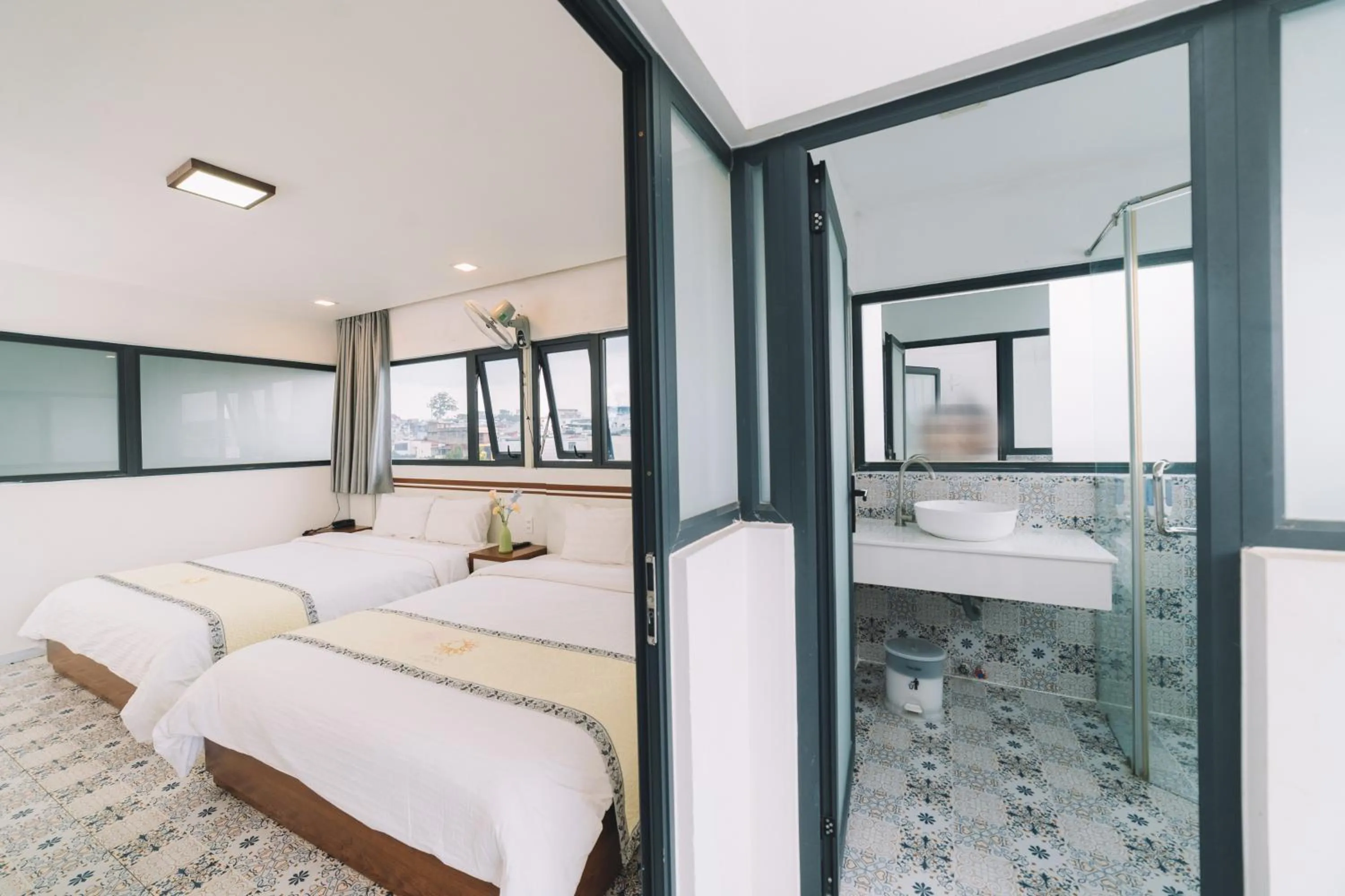 Bed in Hạ Na Hotel Đà Lạt