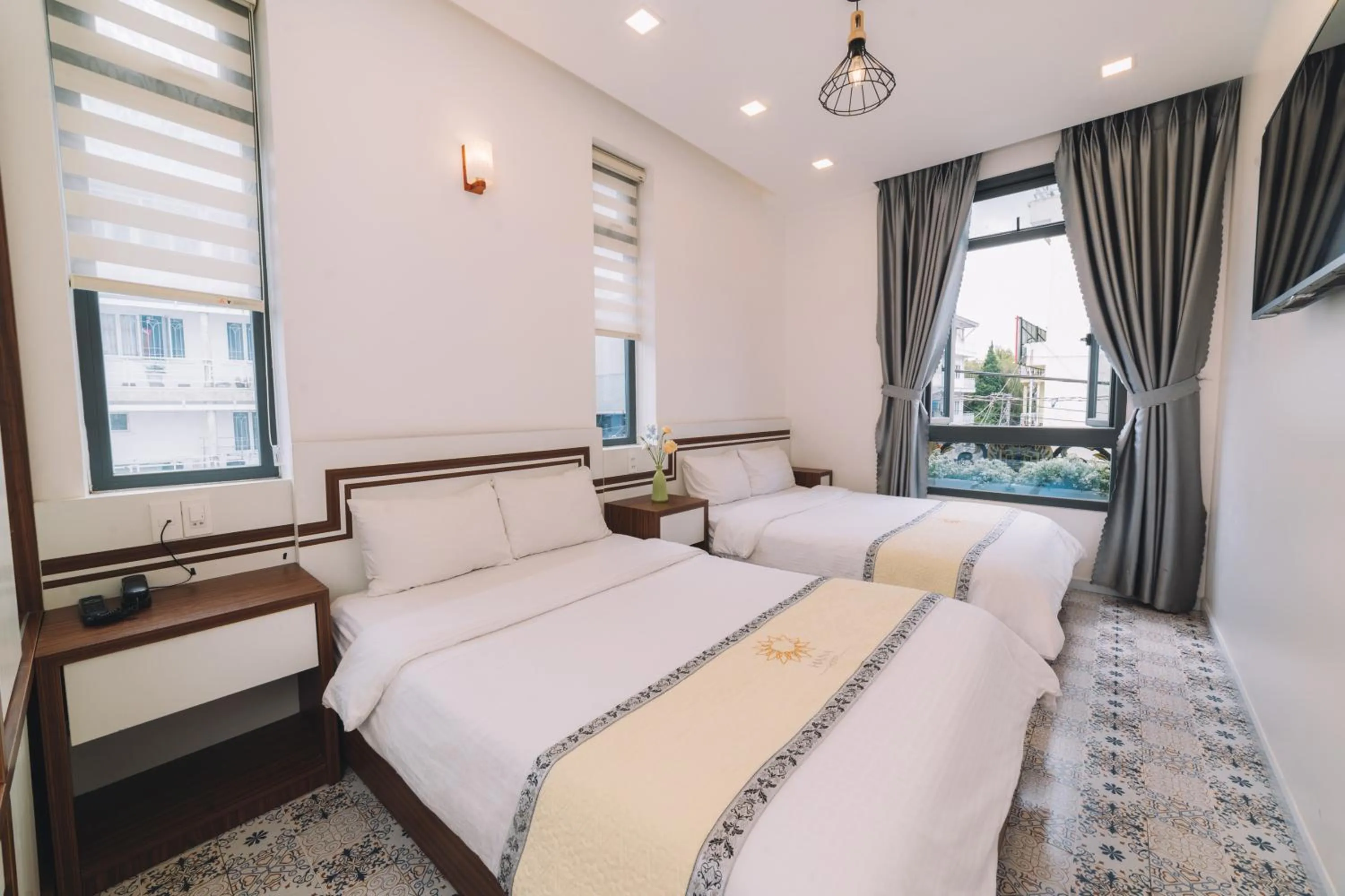 Bed in Hạ Na Hotel Đà Lạt