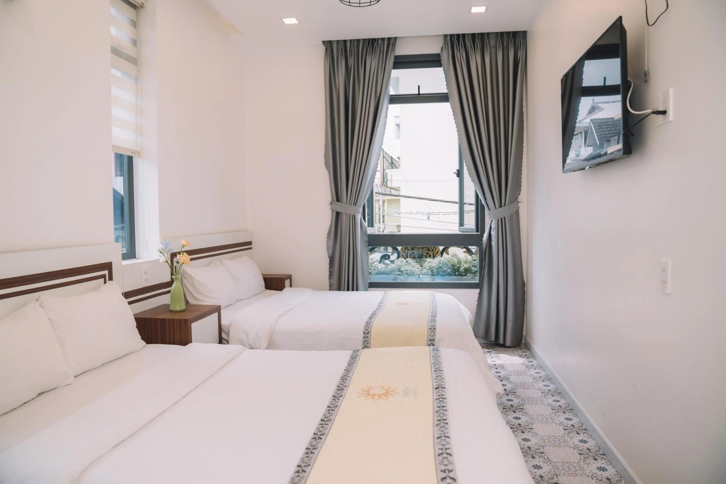 Bed in Hạ Na Hotel Đà Lạt