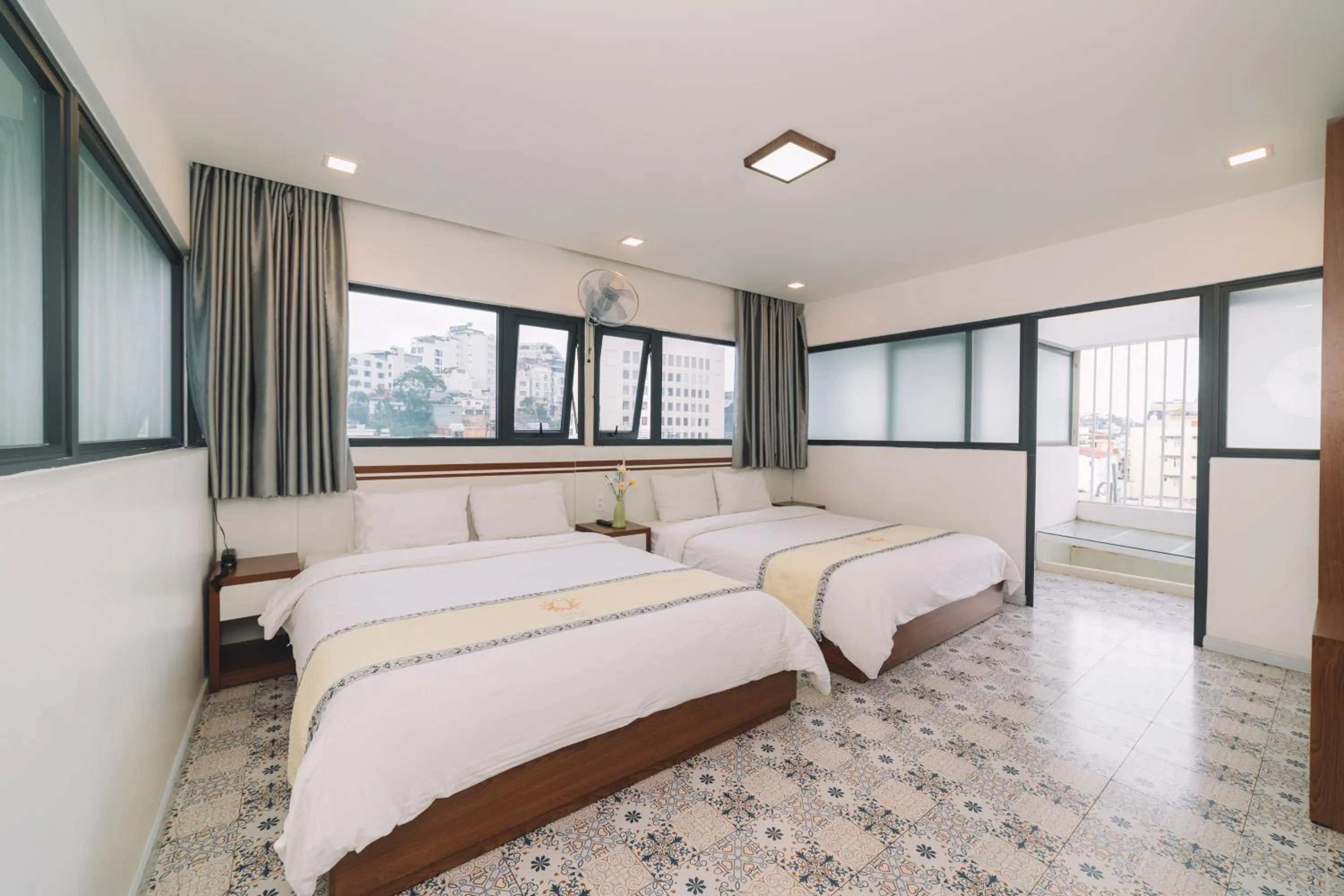 Bed in Hạ Na Hotel Đà Lạt