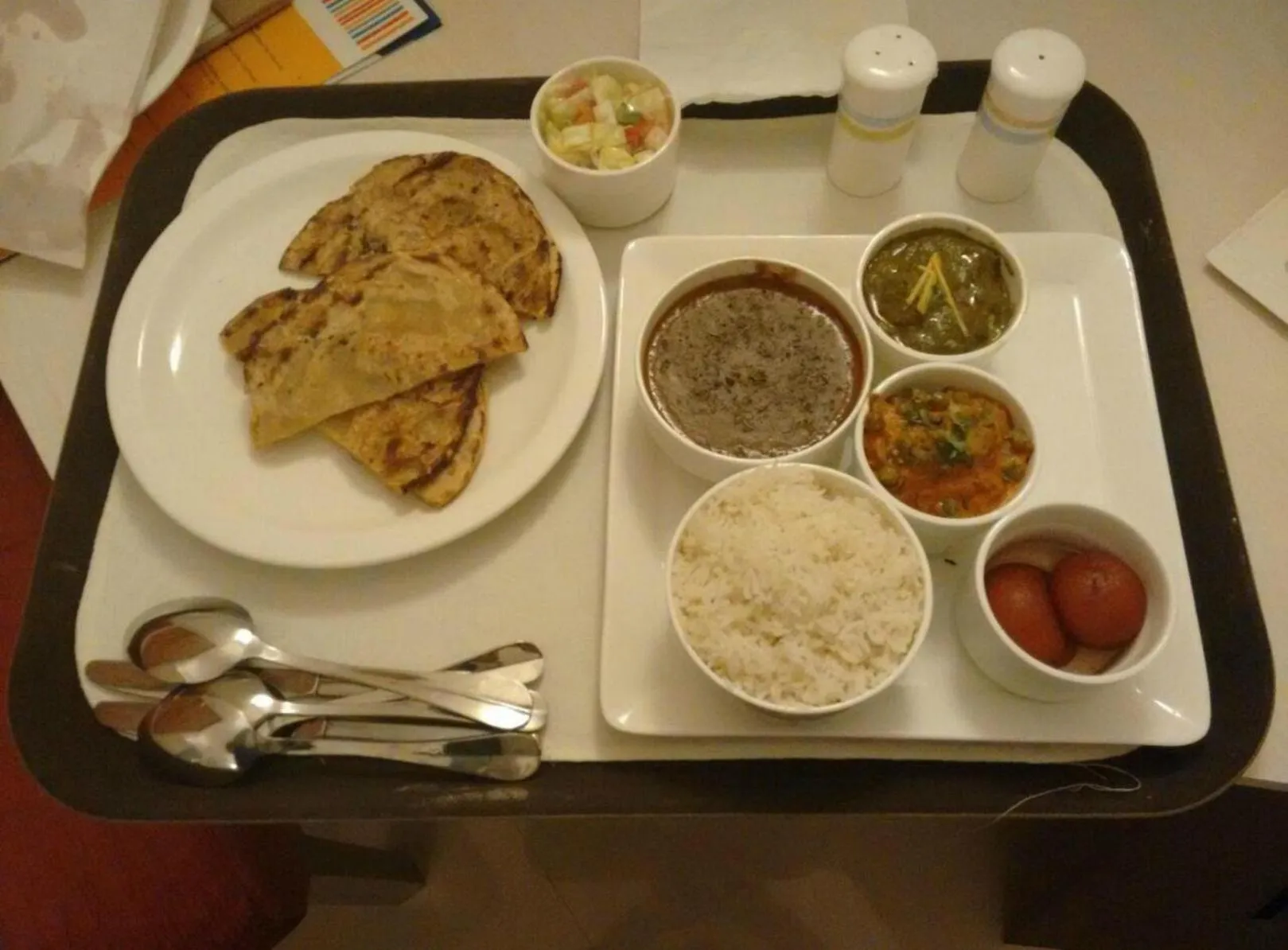 Food and drinks in Sangam Hotel