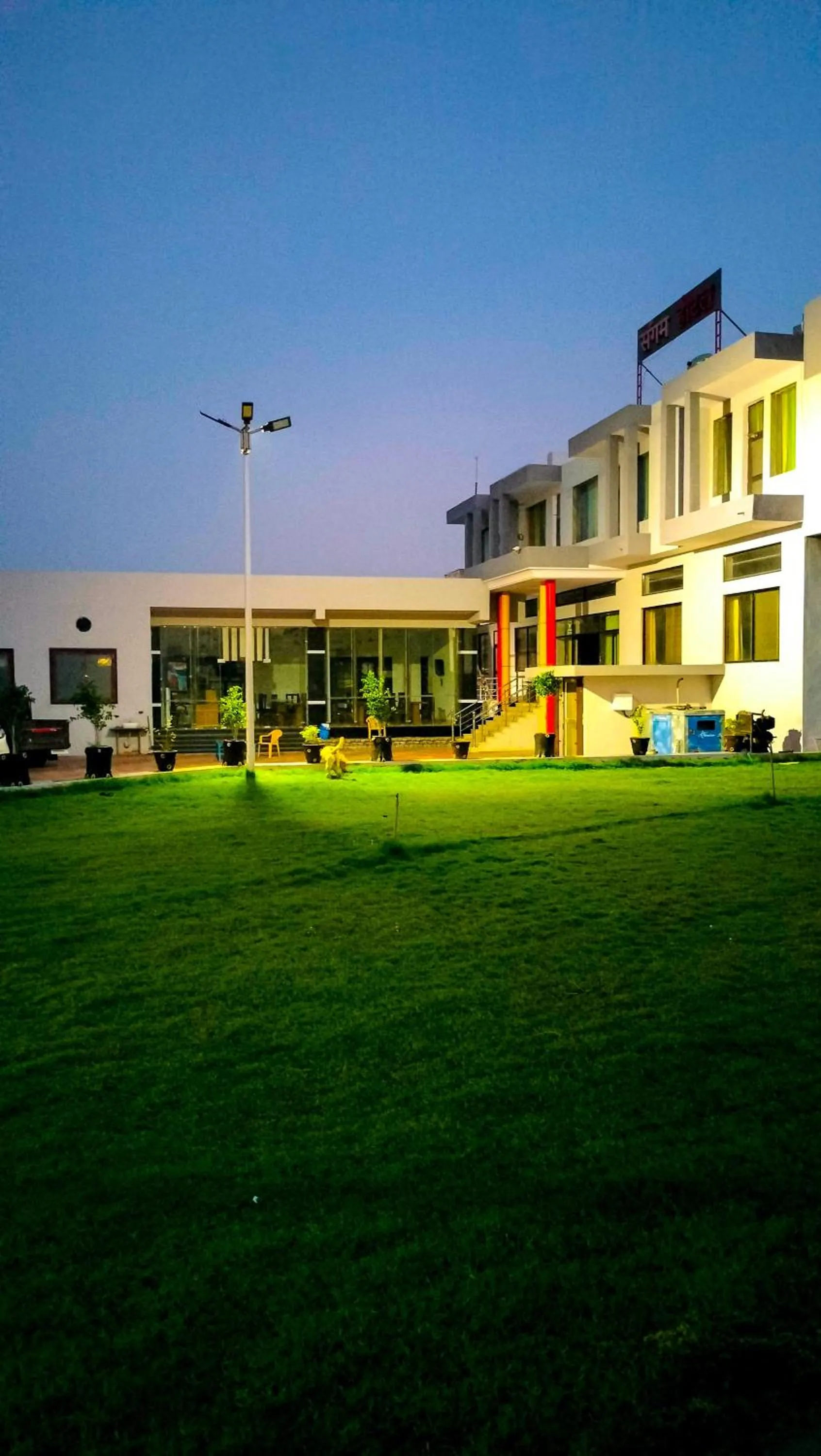 Property building in Sangam Hotel
