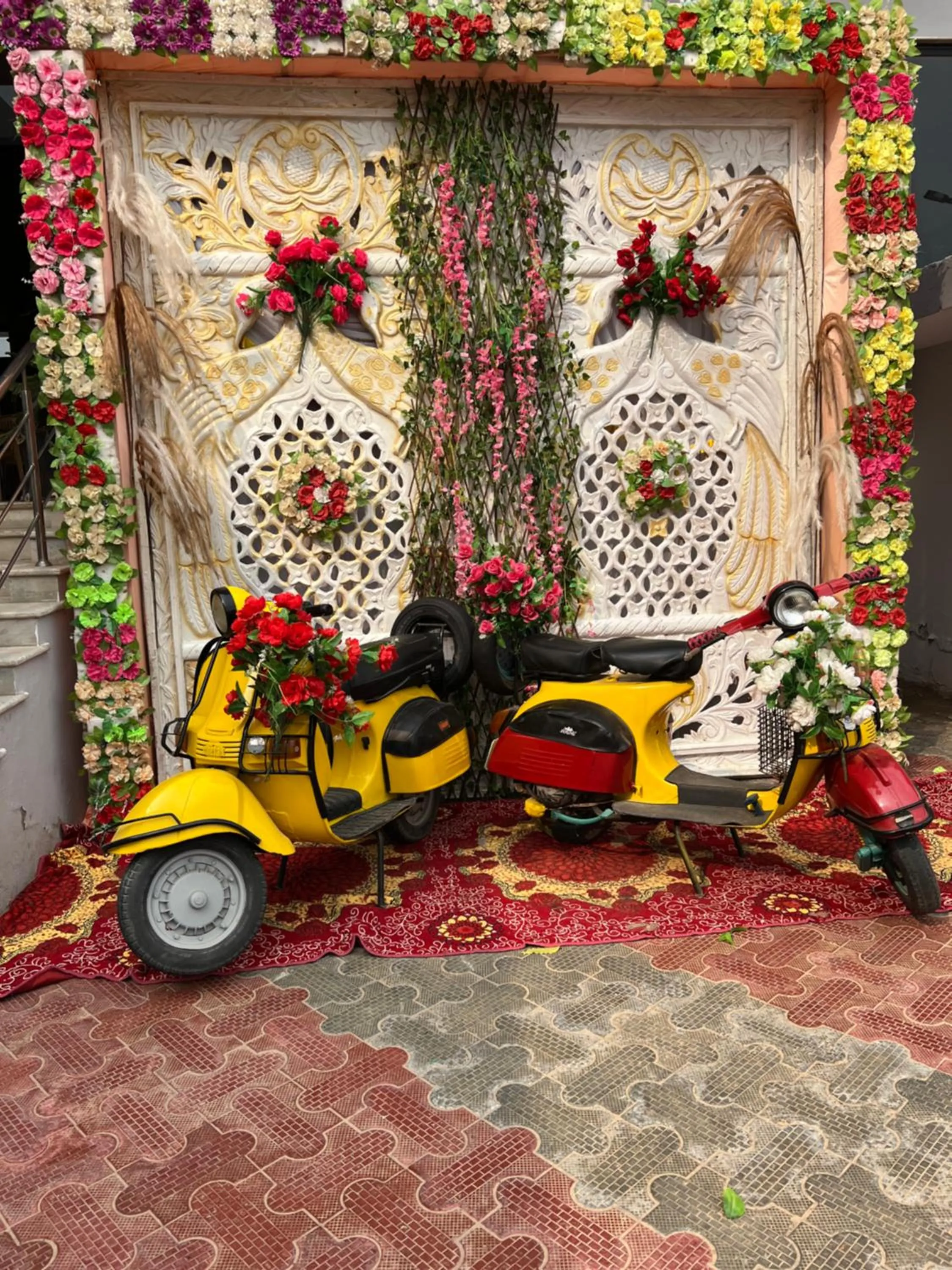 Garden in Sangam Hotel