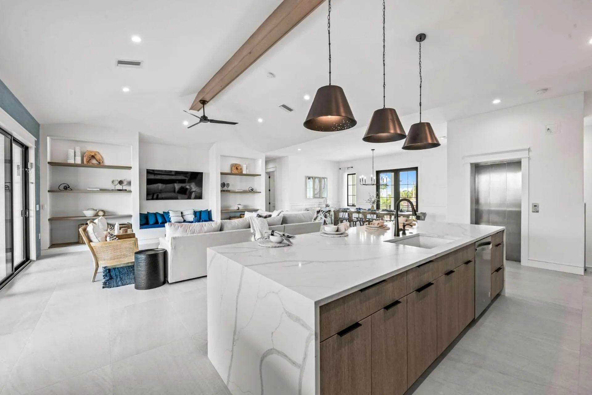 kitchen in The Ringling Estate