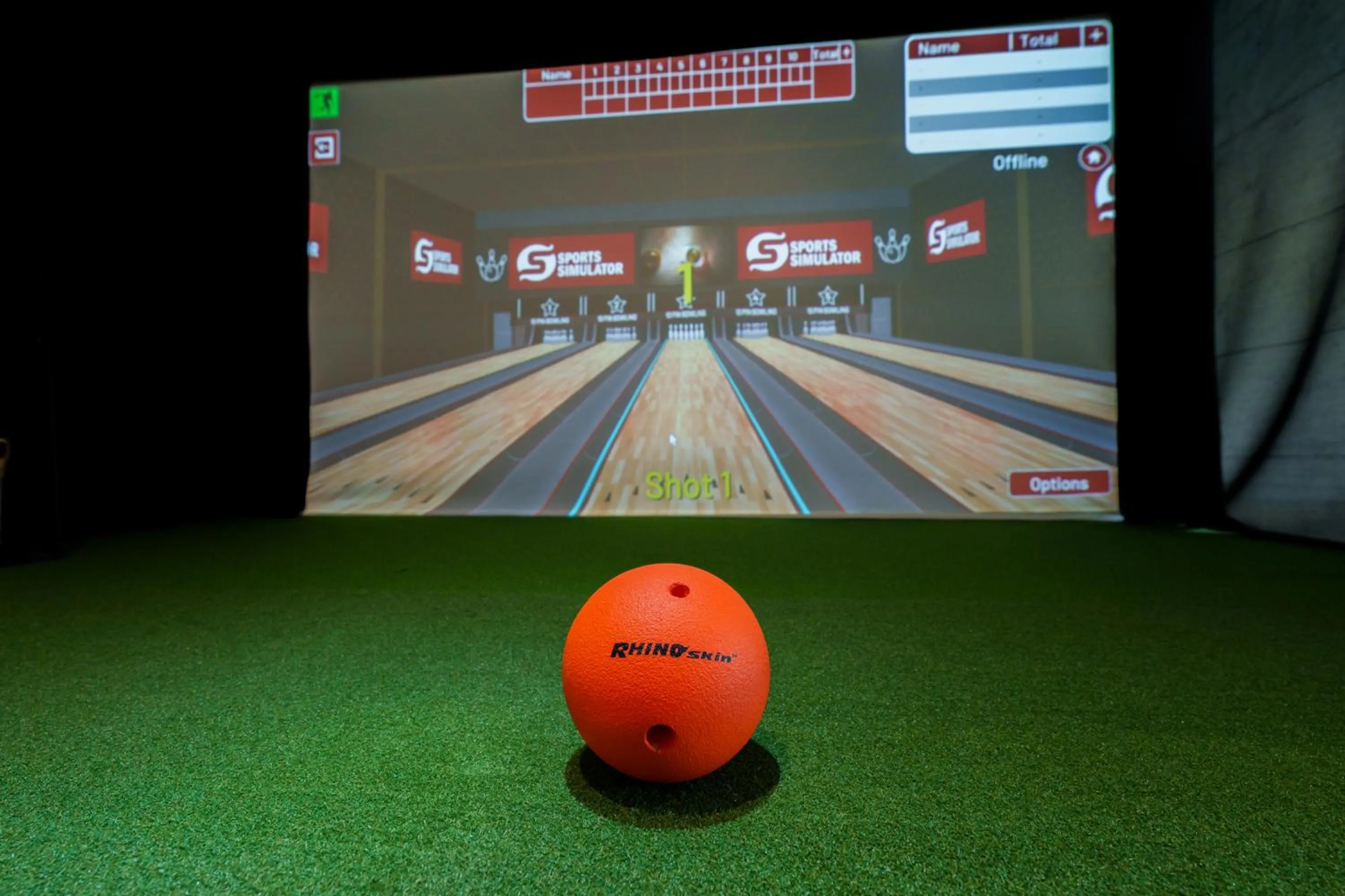 Bowling in The Ringling Estate