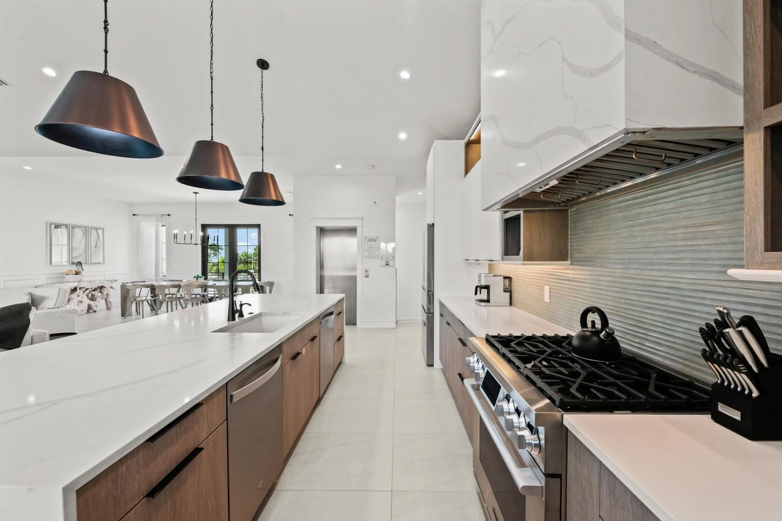 kitchen in The Ringling Estate