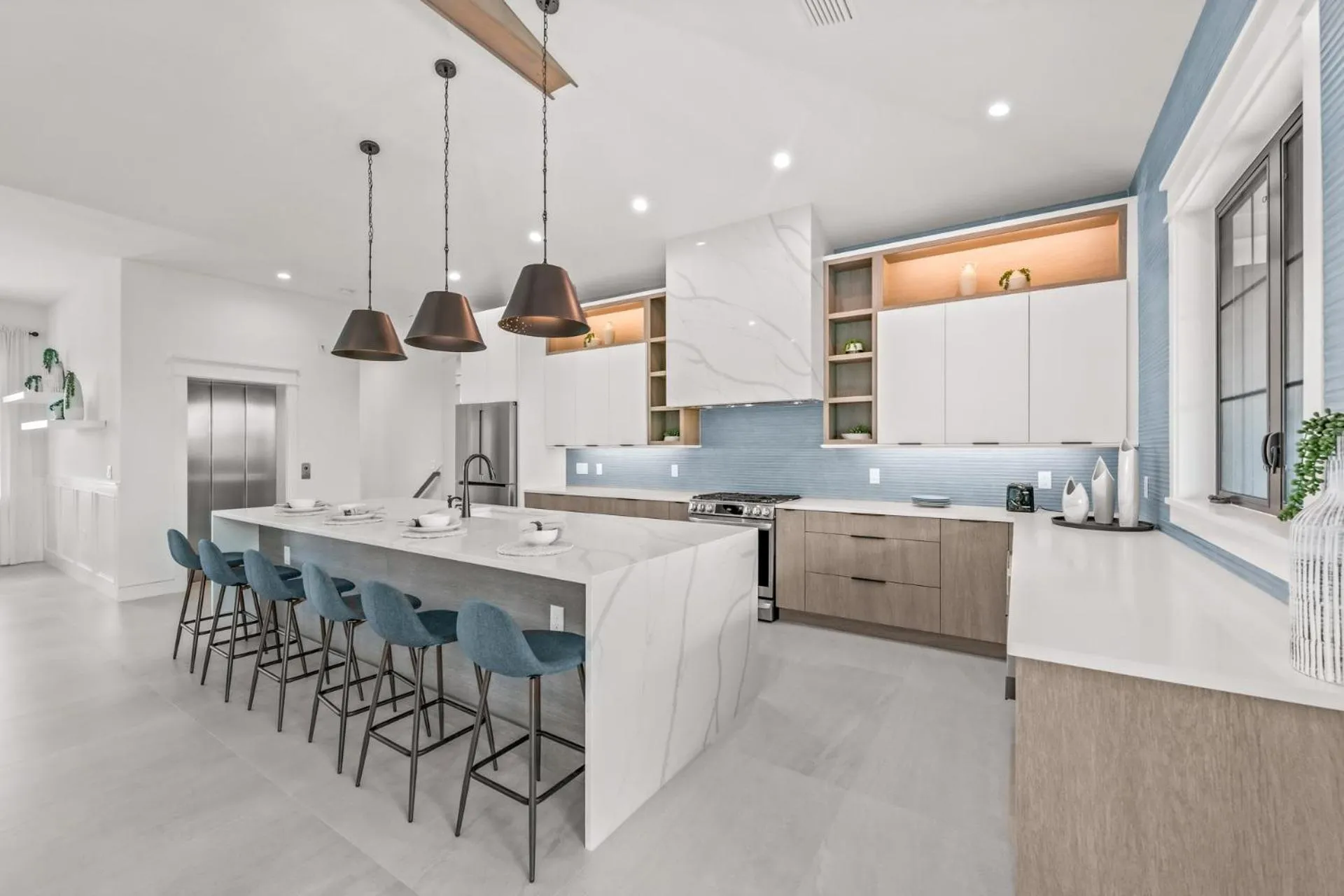 kitchen in The Ringling Estate