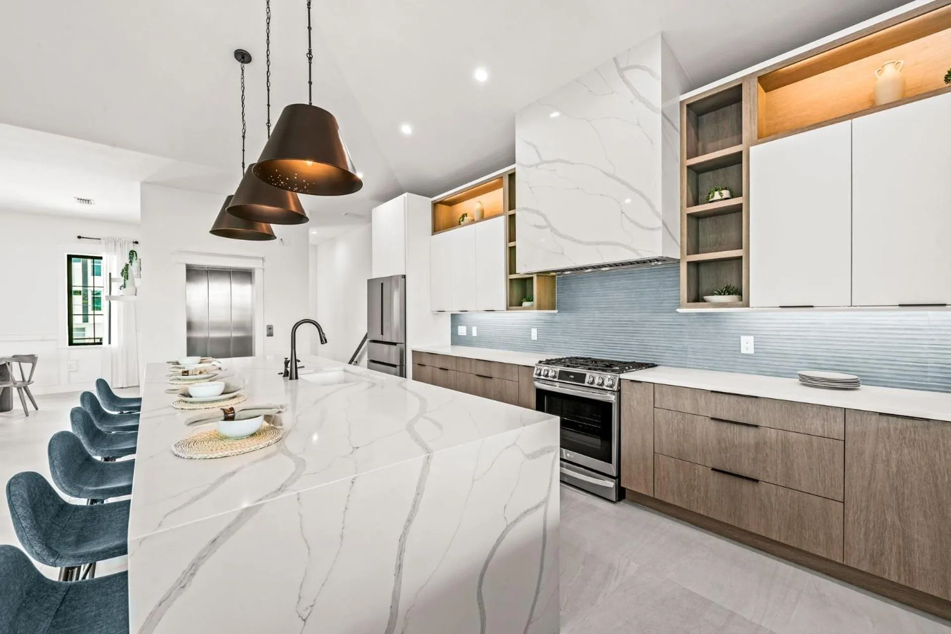 kitchen in The Ringling Estate