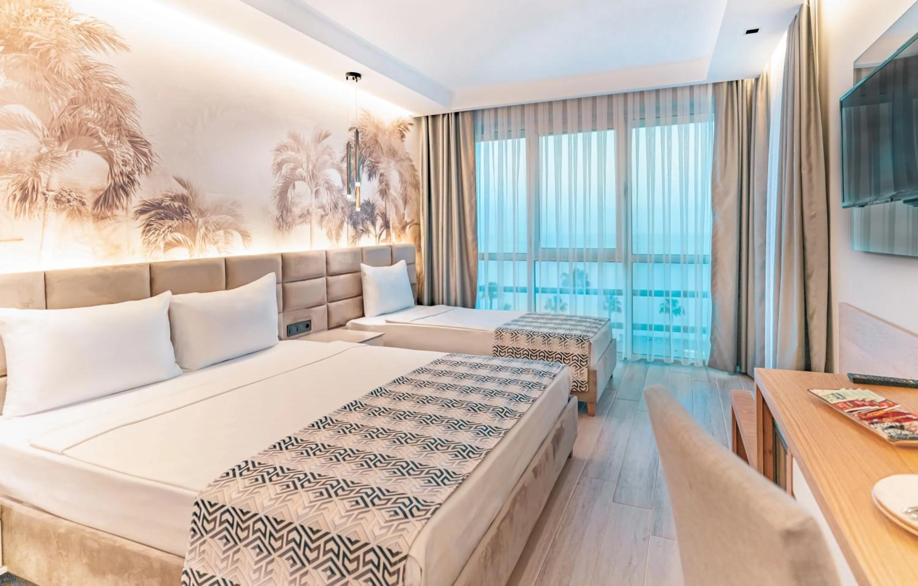 Photo of the whole room, Bed in PEARLY HOTEL