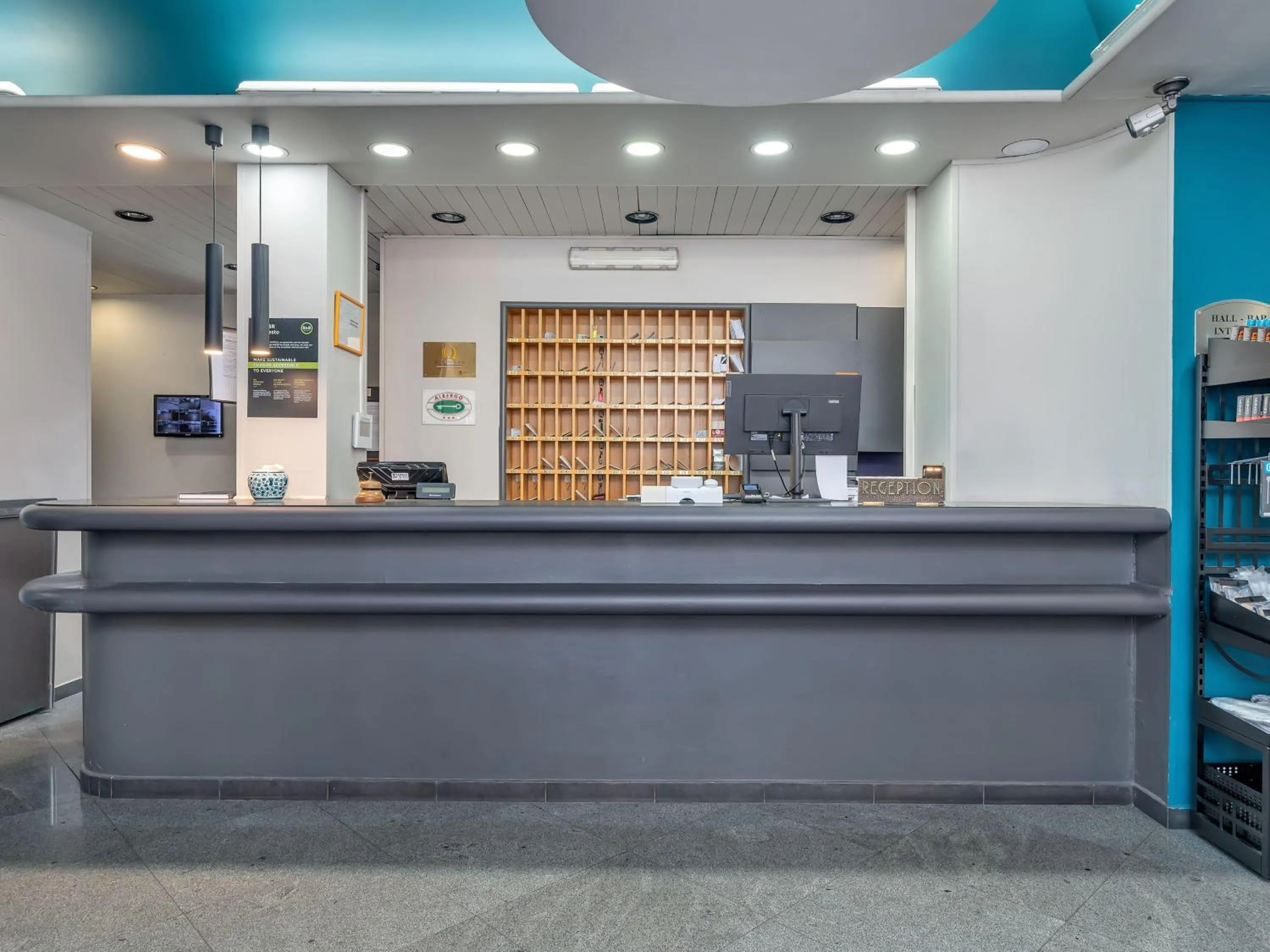 Lobby or reception in B&B Hotel Torino President