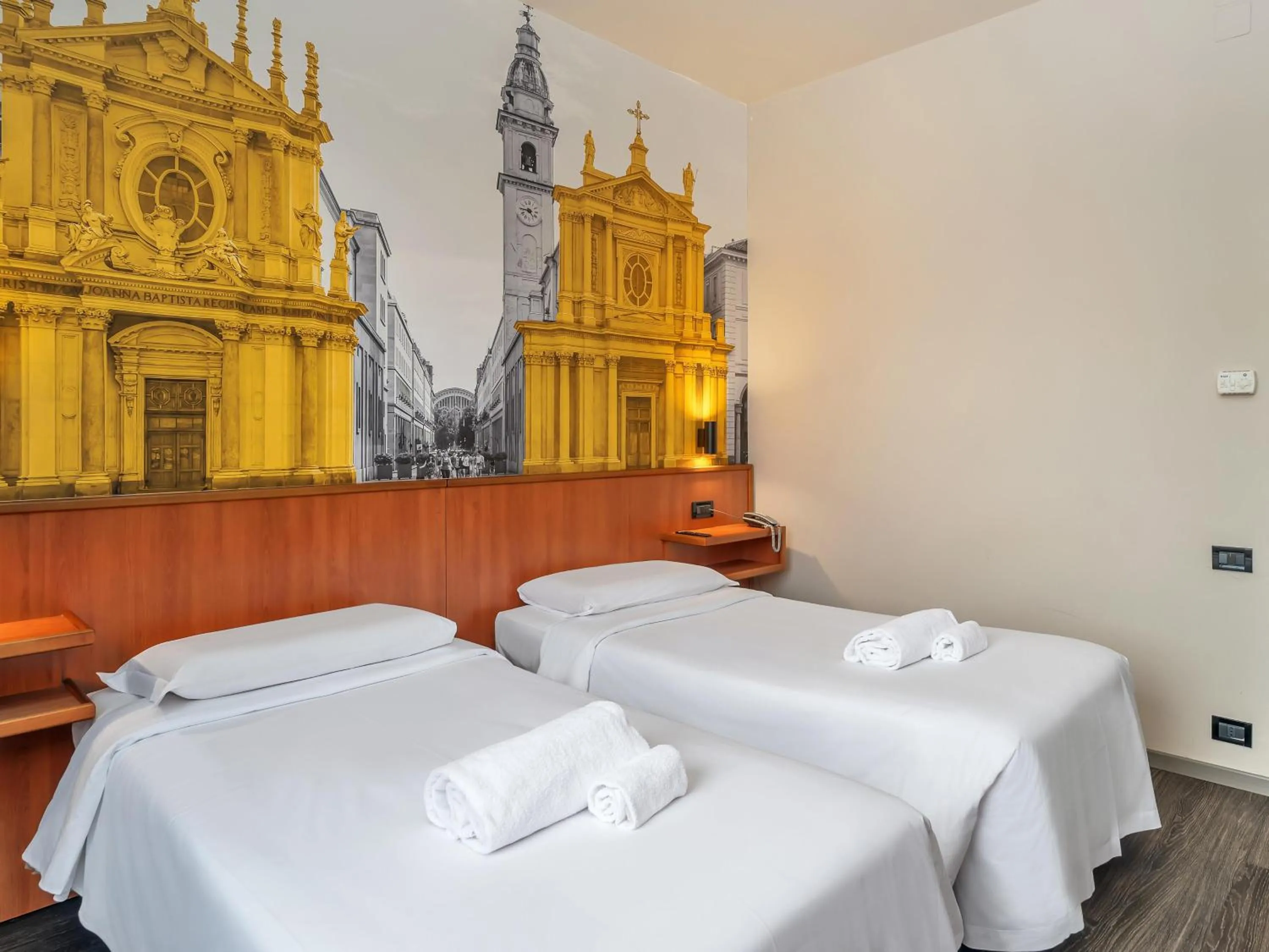 Photo of the whole room, Bed in B&B Hotel Torino President