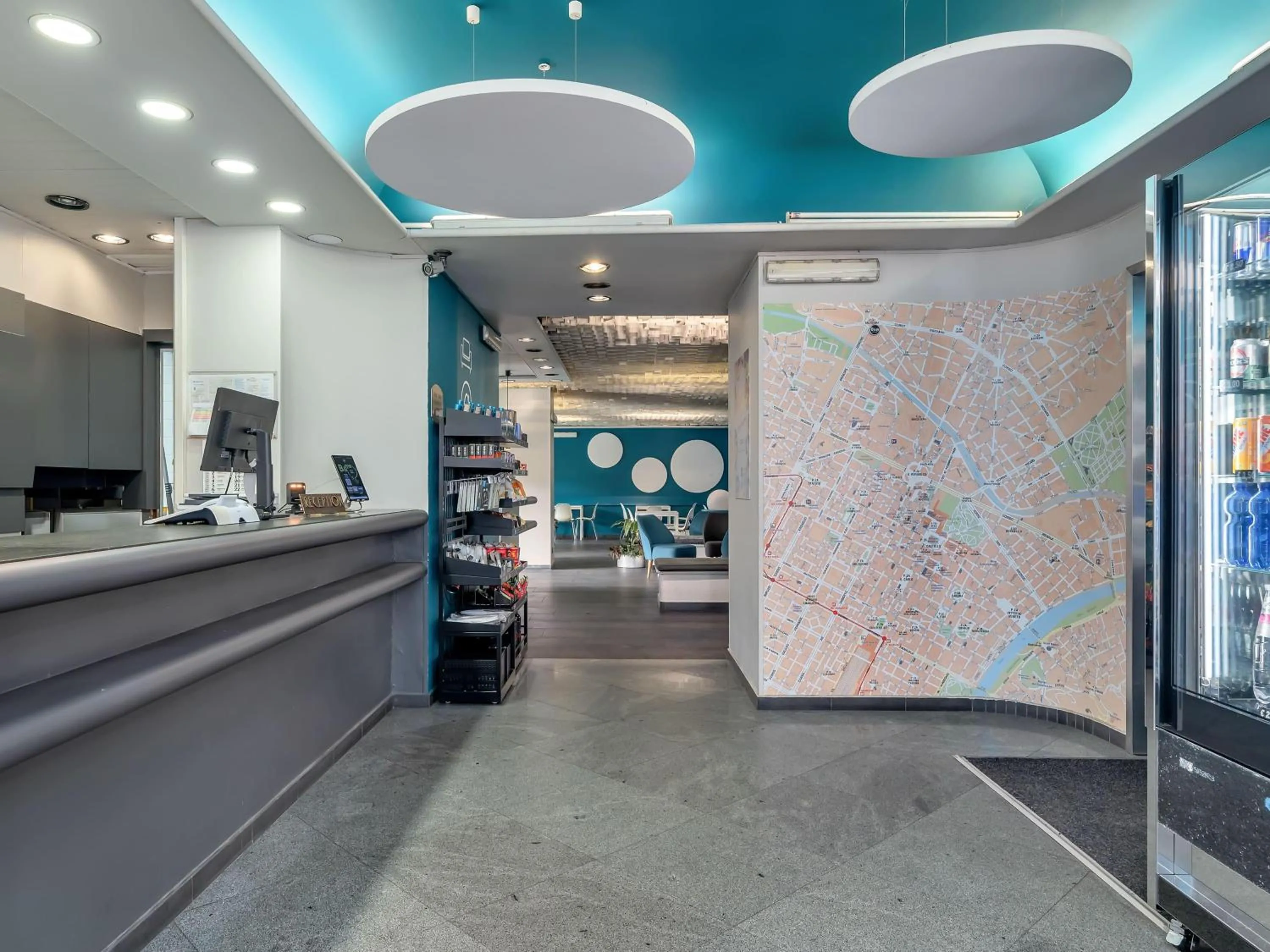 Lobby or reception in B&B Hotel Torino President