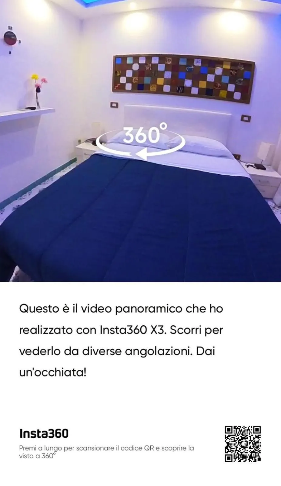 Bed in Hotel Vietri Coast
