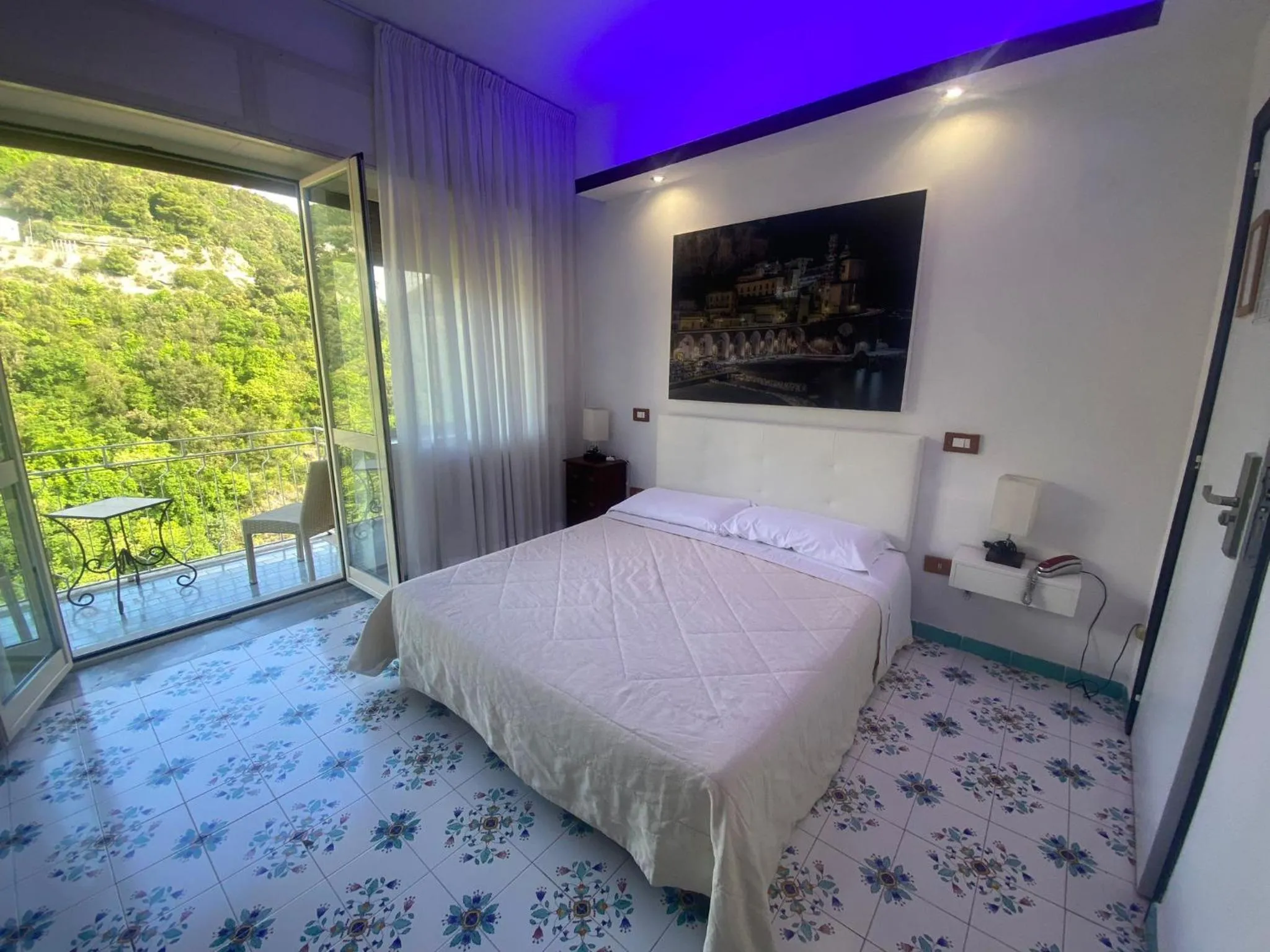 Bed in Hotel Vietri Coast