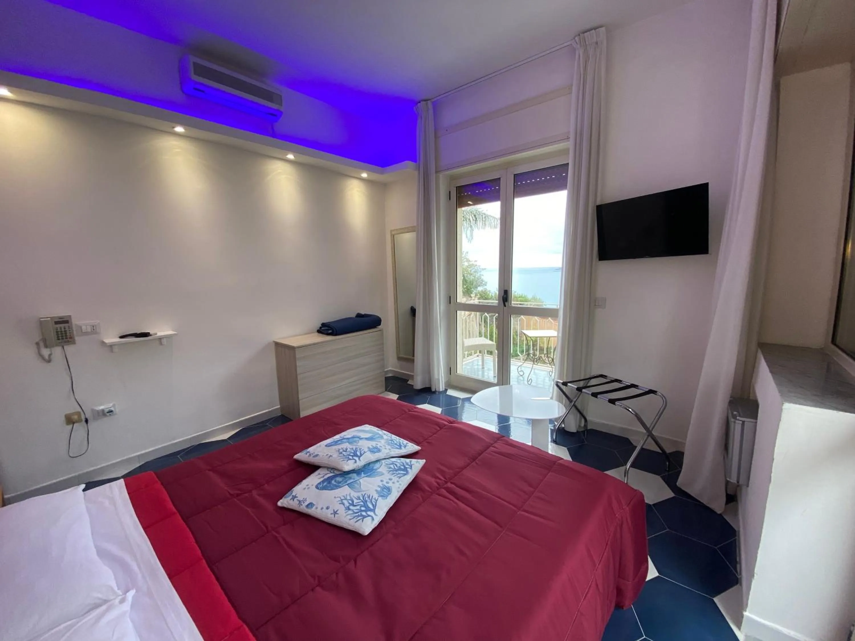 Bed in Hotel Vietri Coast