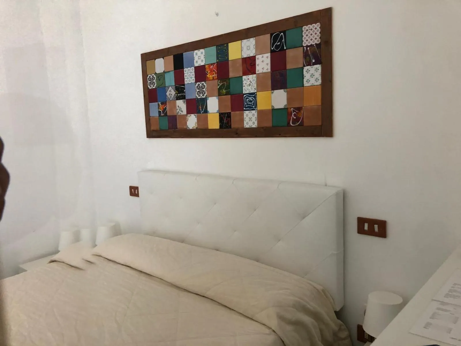 Decorative detail, Bed in Hotel Vietri Coast