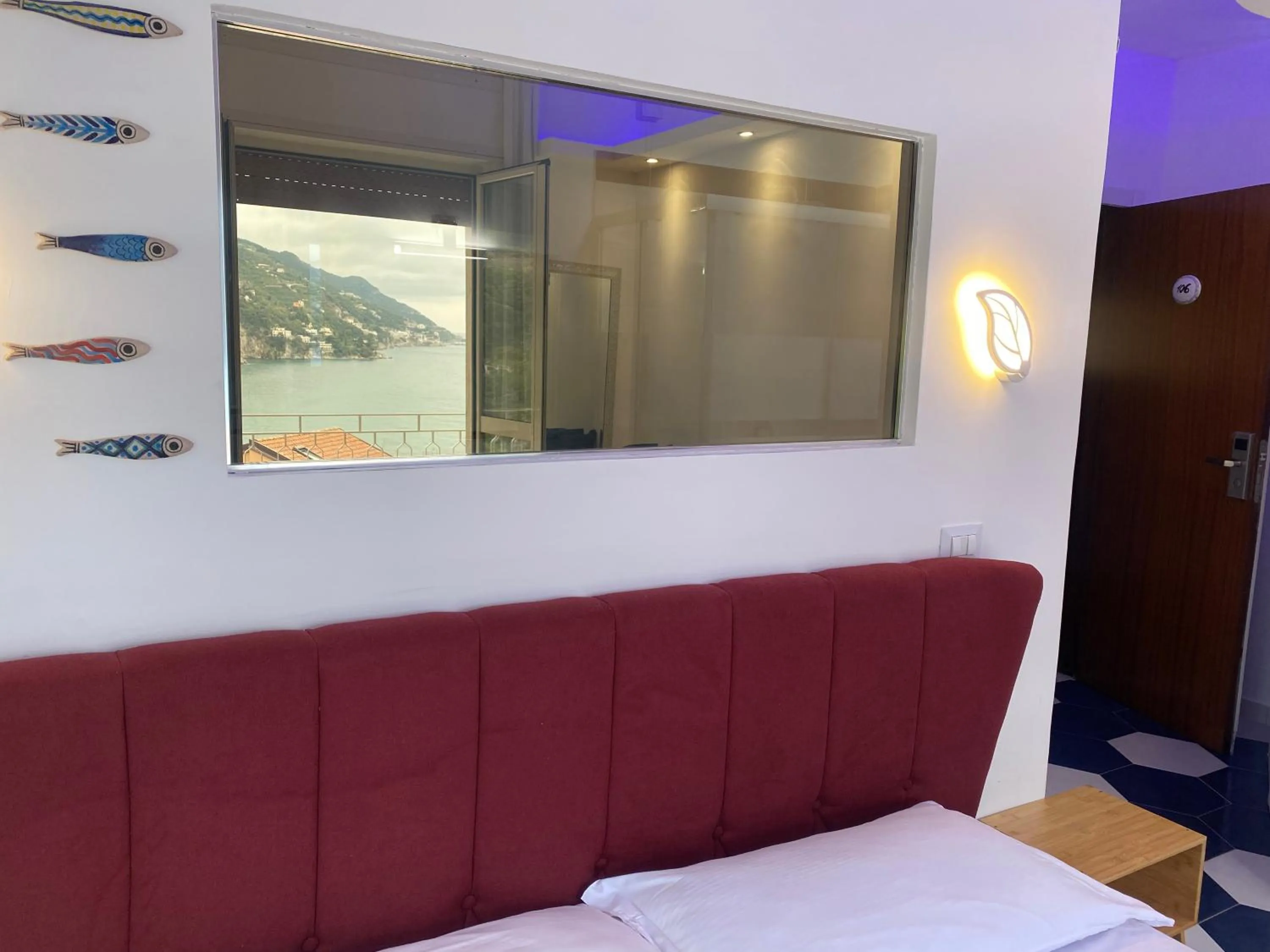 Bed in Hotel Vietri Coast