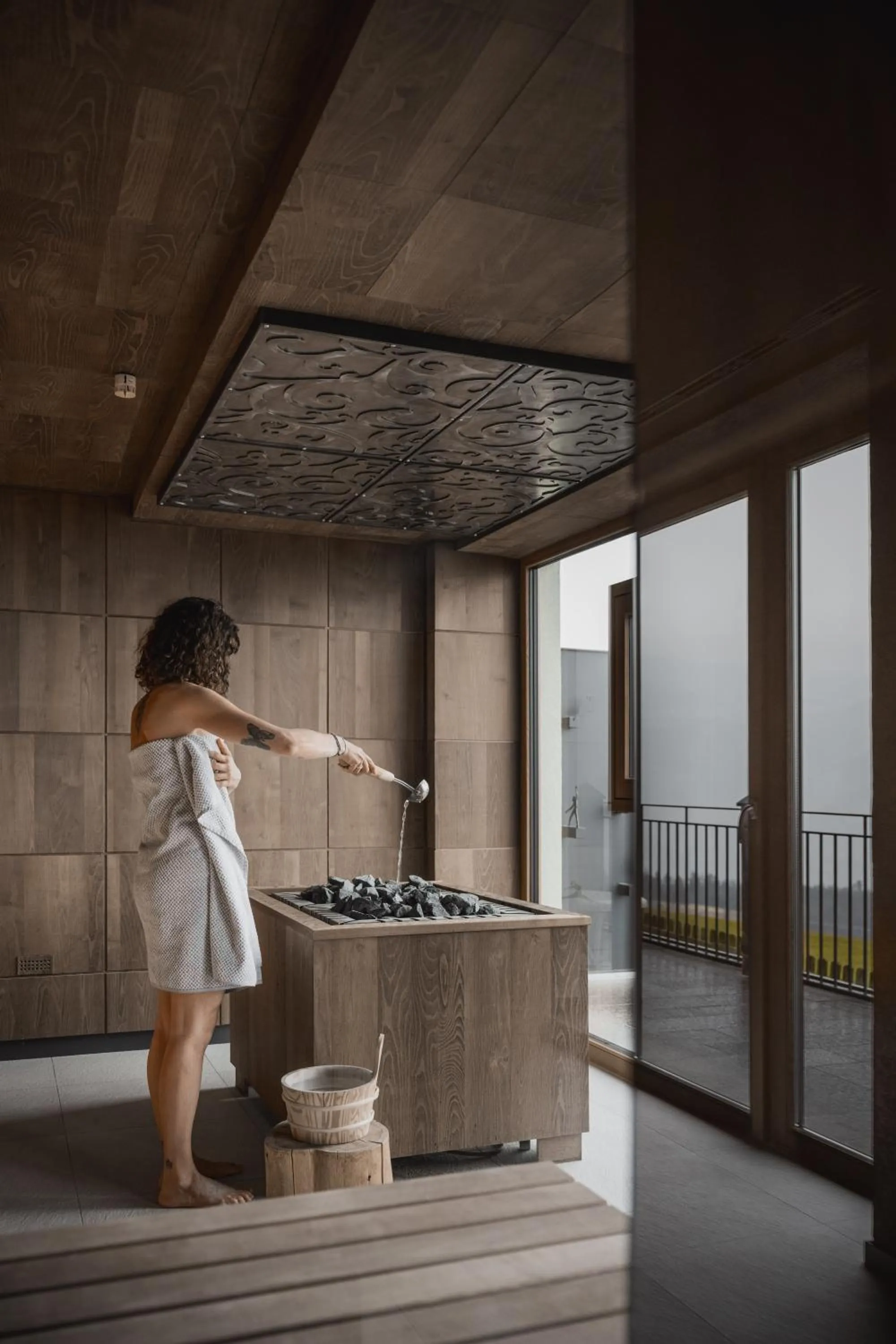 Sauna in Hotel Emmy - five elements