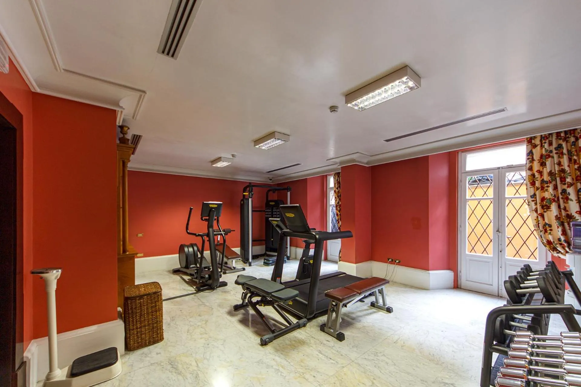 Fitness centre/facilities in Hotel Albani Firenze