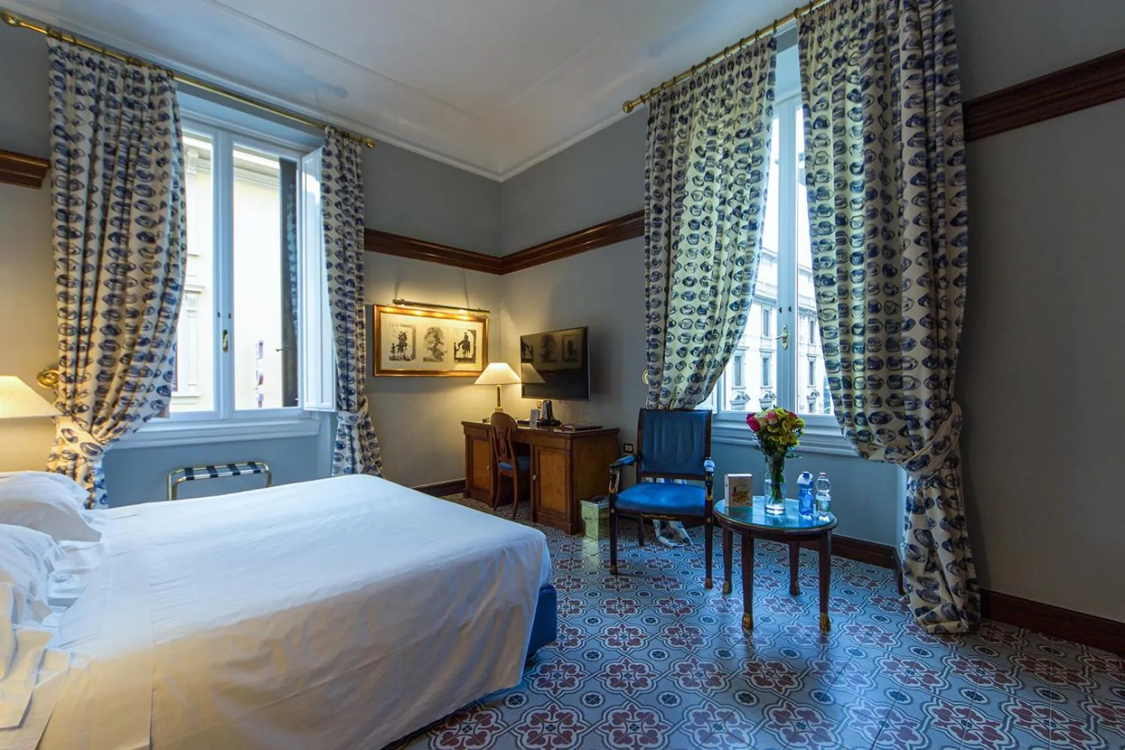 Bedroom, Bed in Hotel Albani Firenze