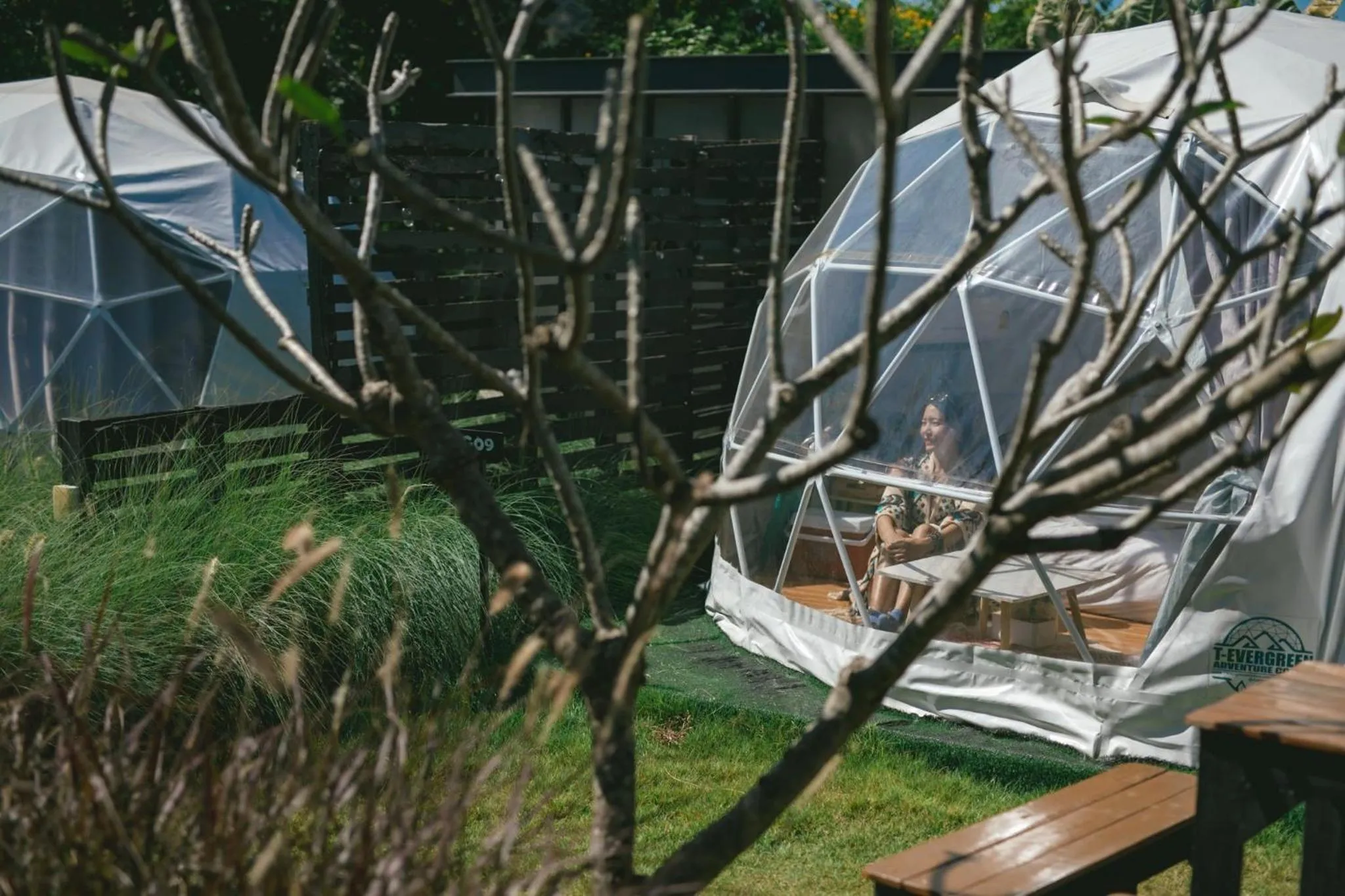 Garden in Glamping hill khaoyai