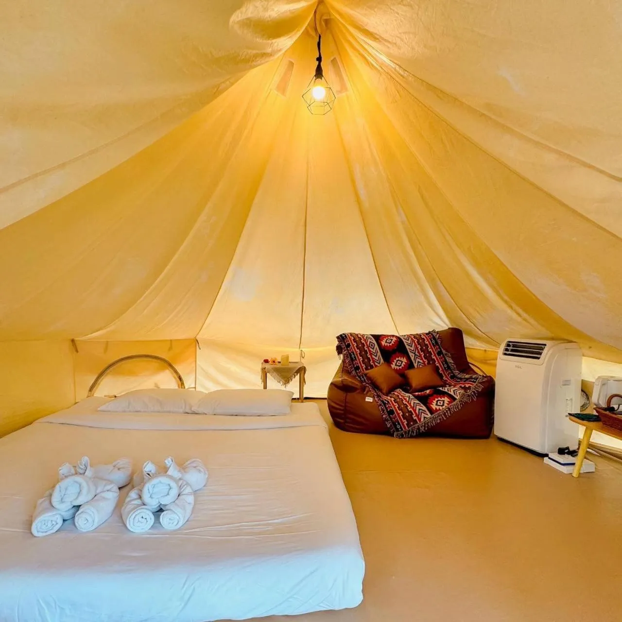 Bedroom, Bed in Glamping hill khaoyai