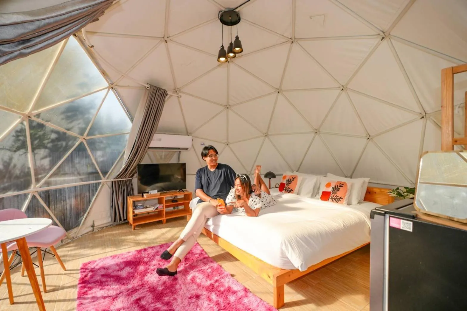 Bedroom, Bed in Glamping hill khaoyai