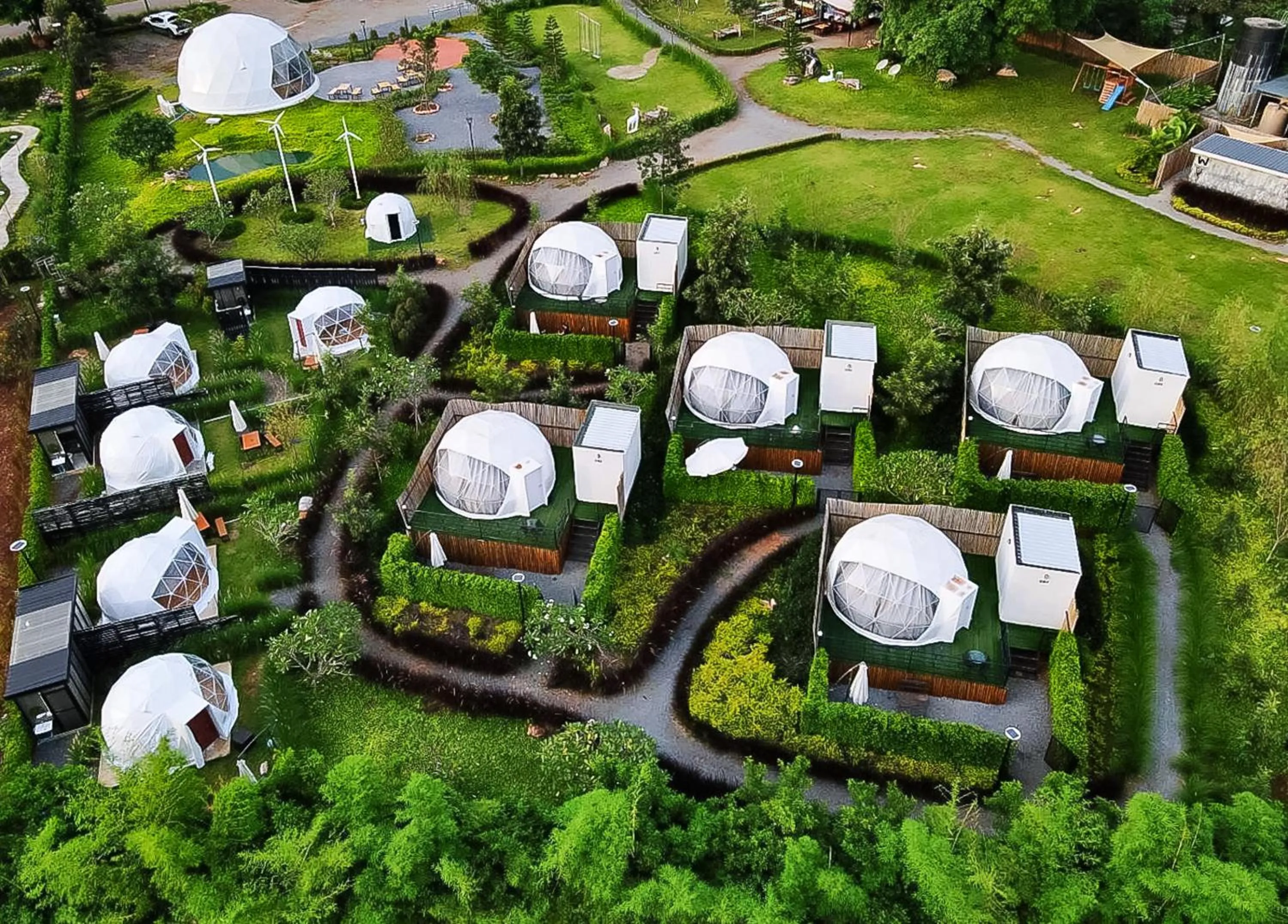 Natural landscape in Glamping hill khaoyai