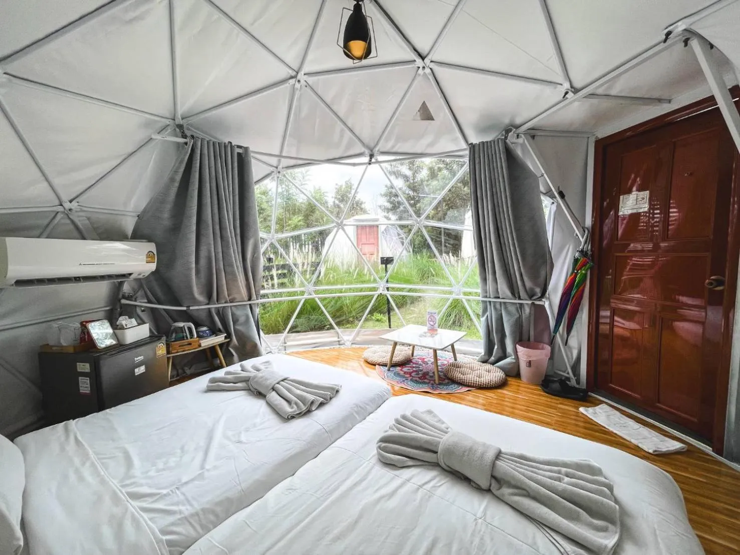 Bedroom, Bed in Glamping hill khaoyai