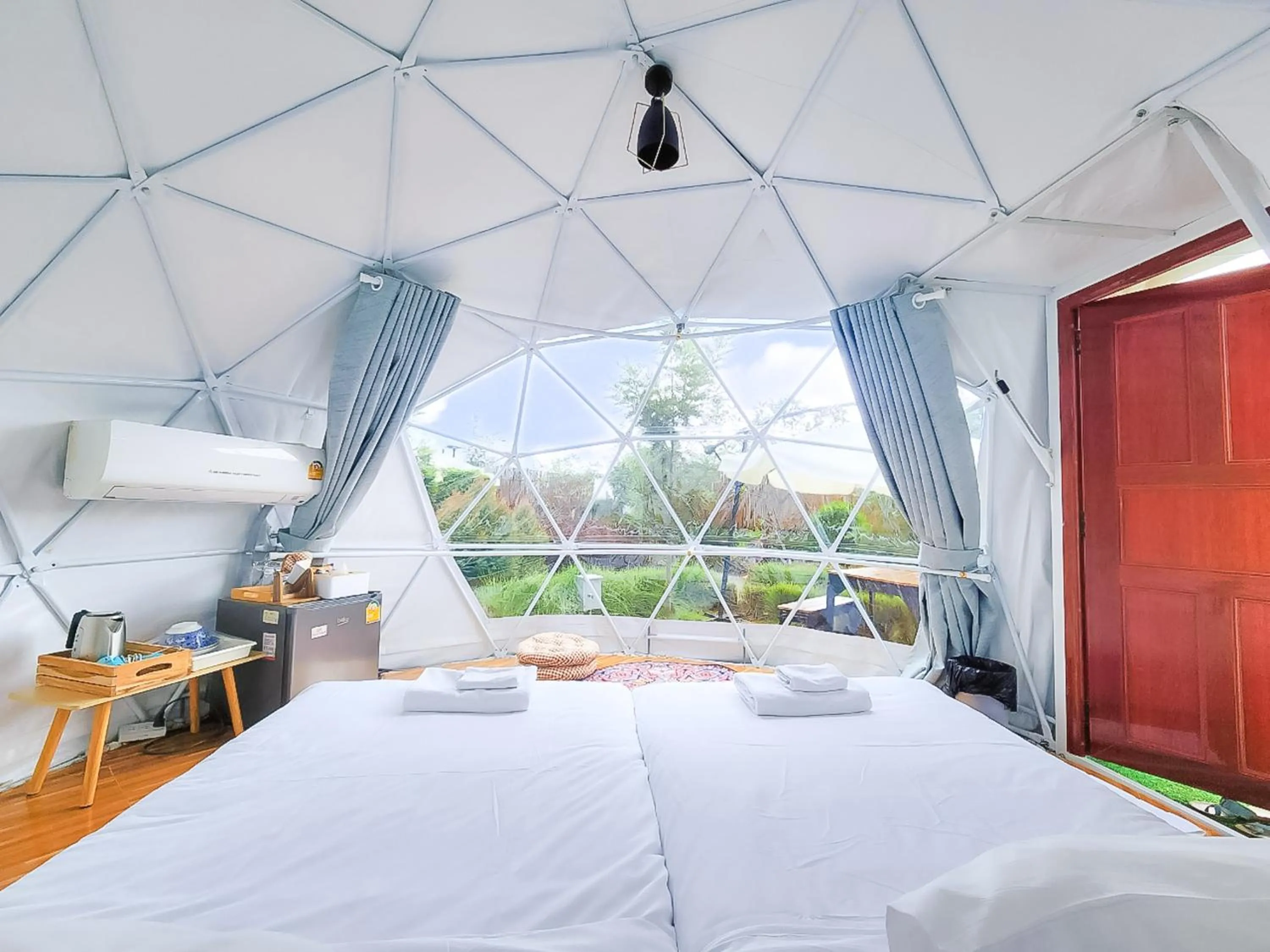 Bed in Glamping hill khaoyai