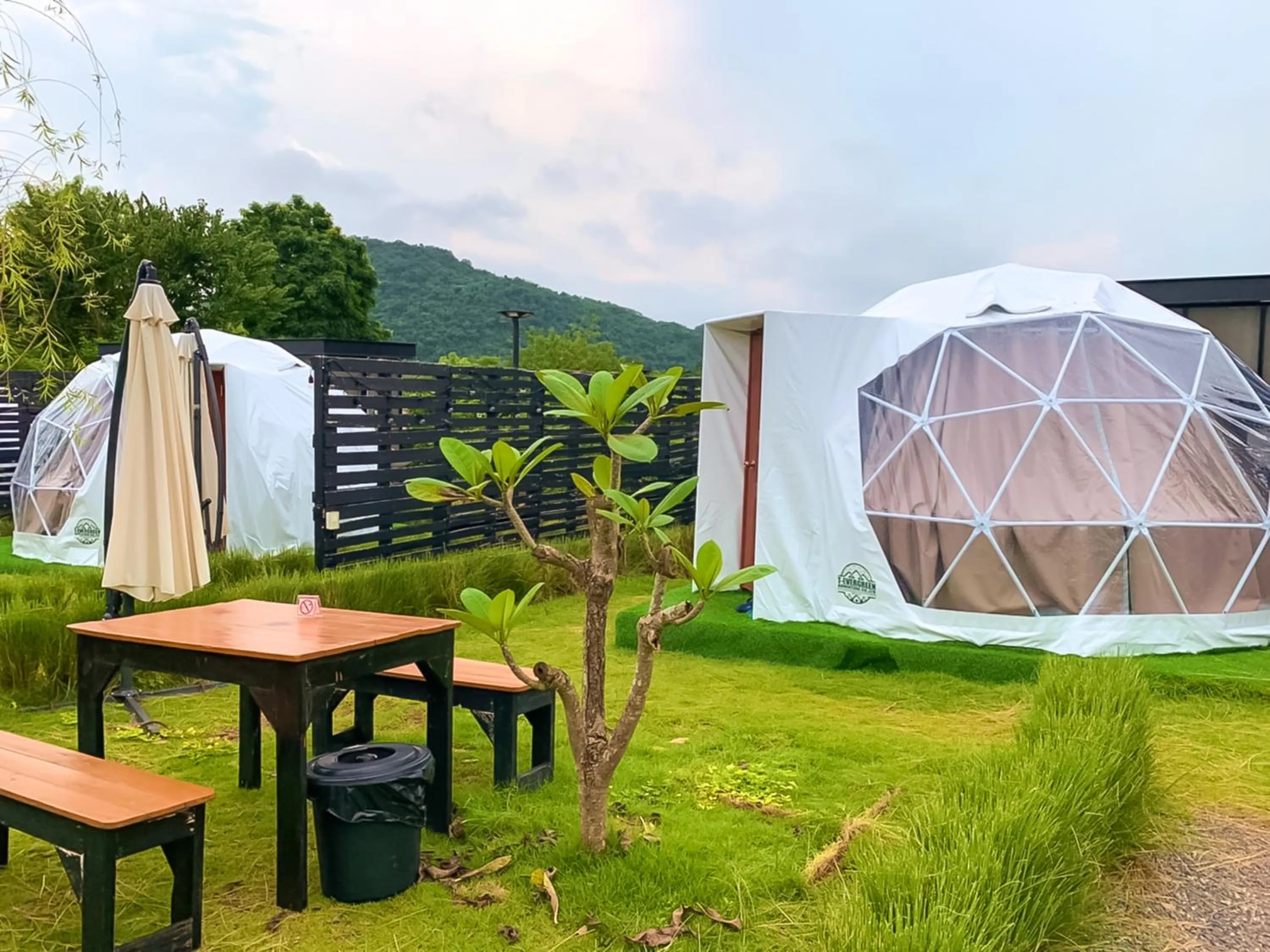 Garden in Glamping hill khaoyai