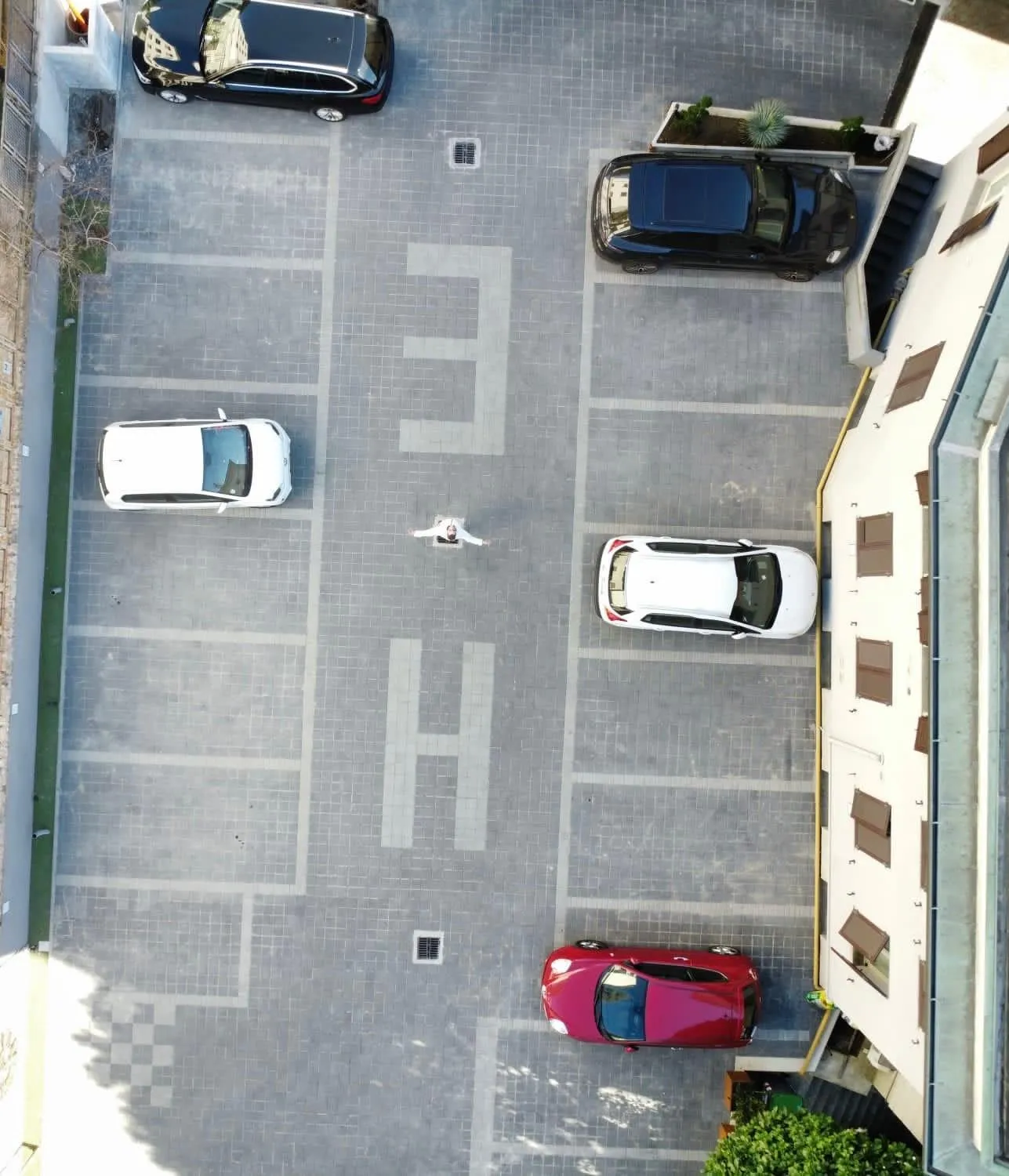 Parking in Hotel Europa Varese