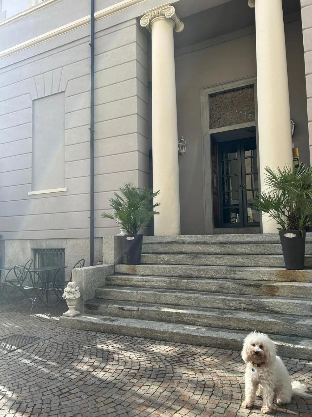 Facade/entrance in Hotel Europa Varese