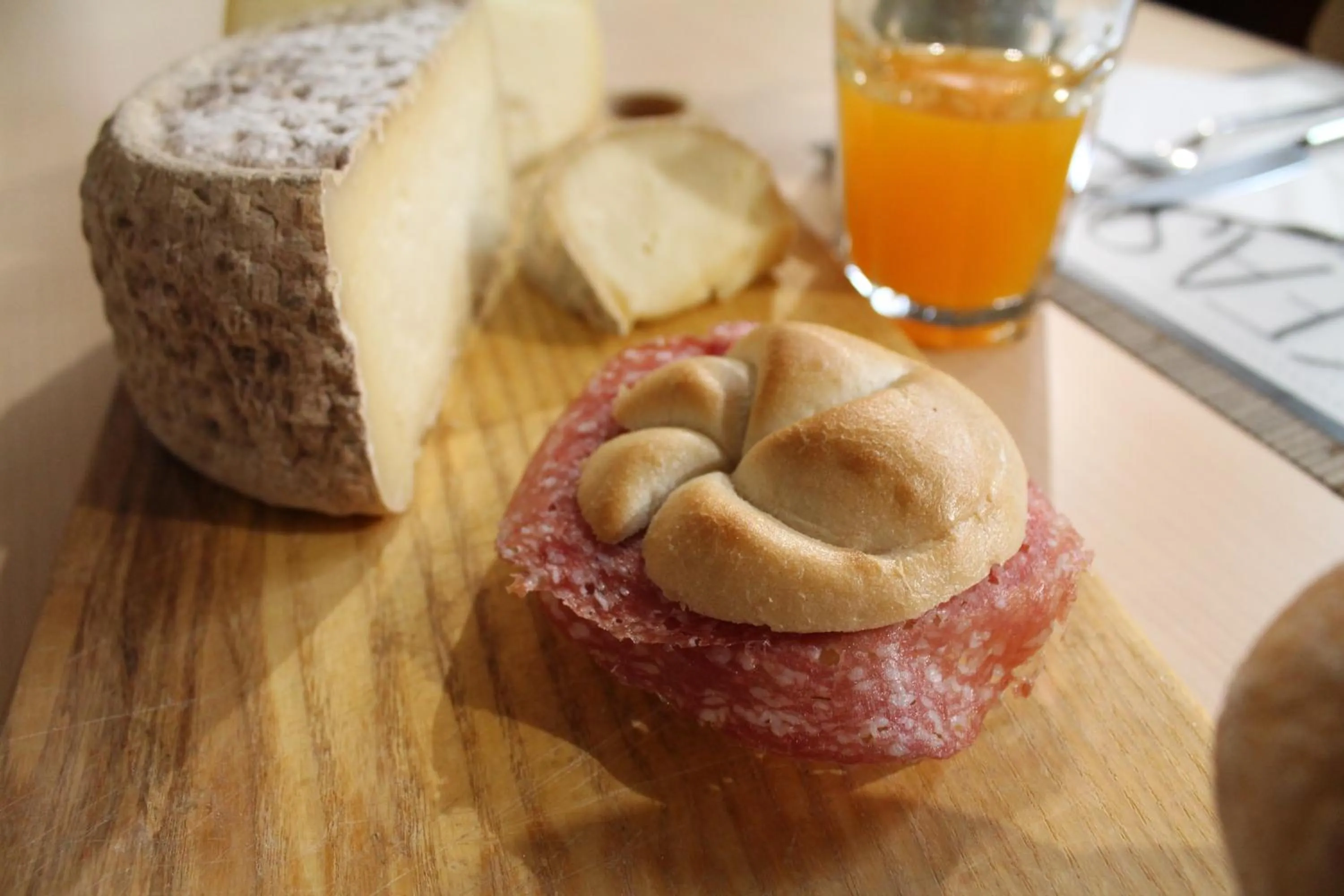 Food close-up in Hotel Europa Varese