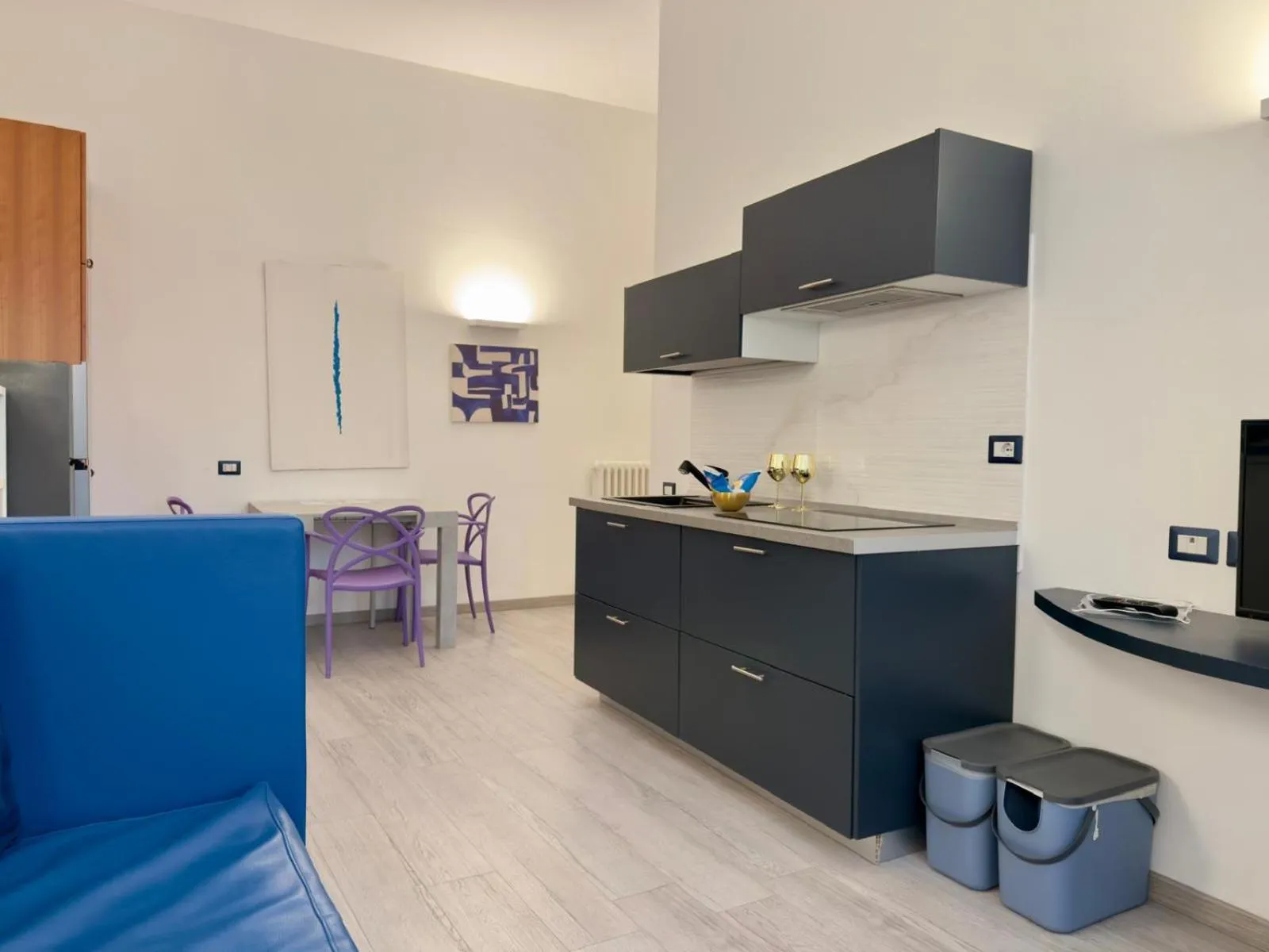 kitchen in Hotel Europa Varese