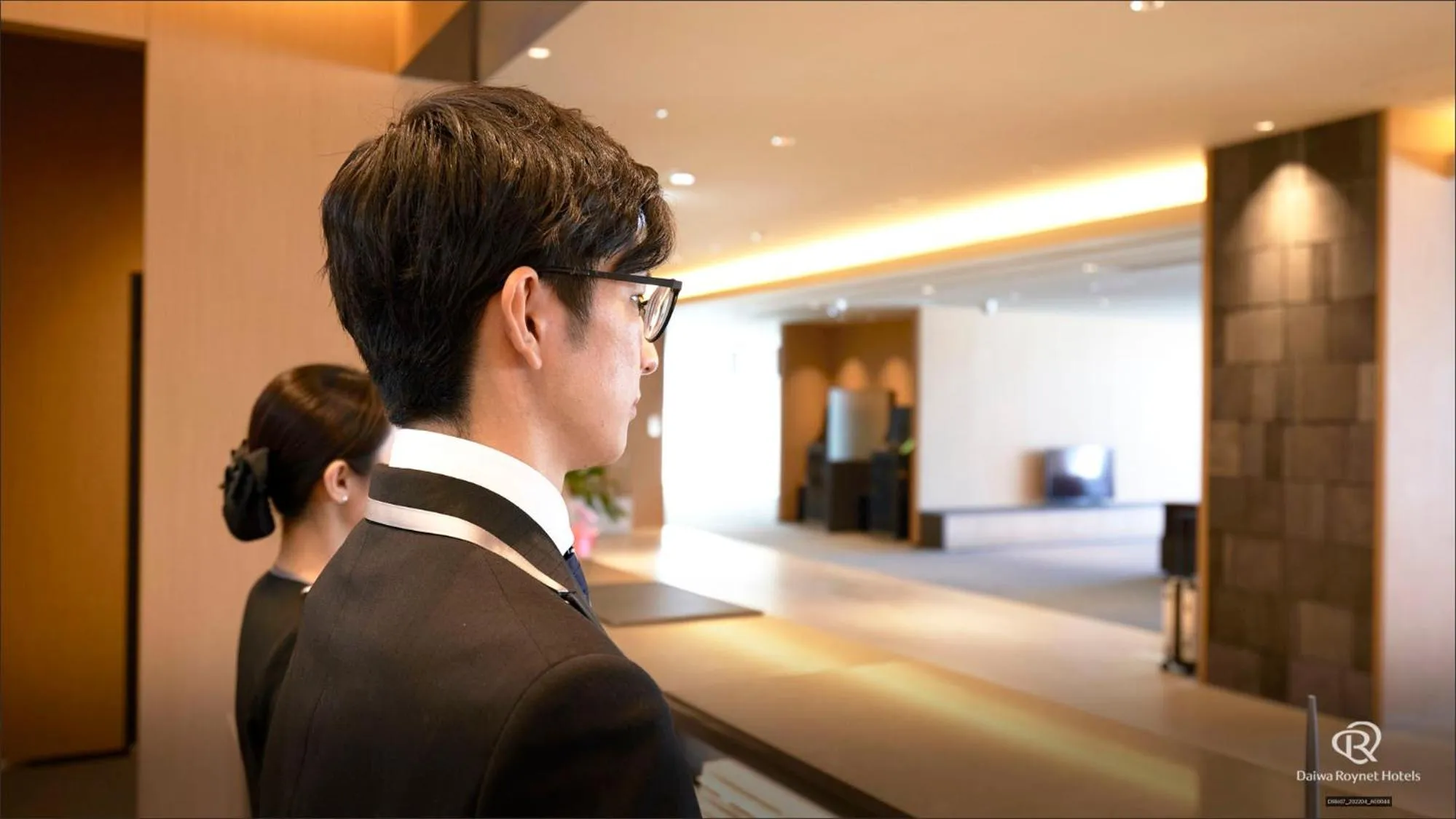 Lobby or reception in Daiwa Roynet Hotel Kagoshima Tenmonkan PREMIER - former Daiwa Roynet Hotel Kagoshima Tenmonkan