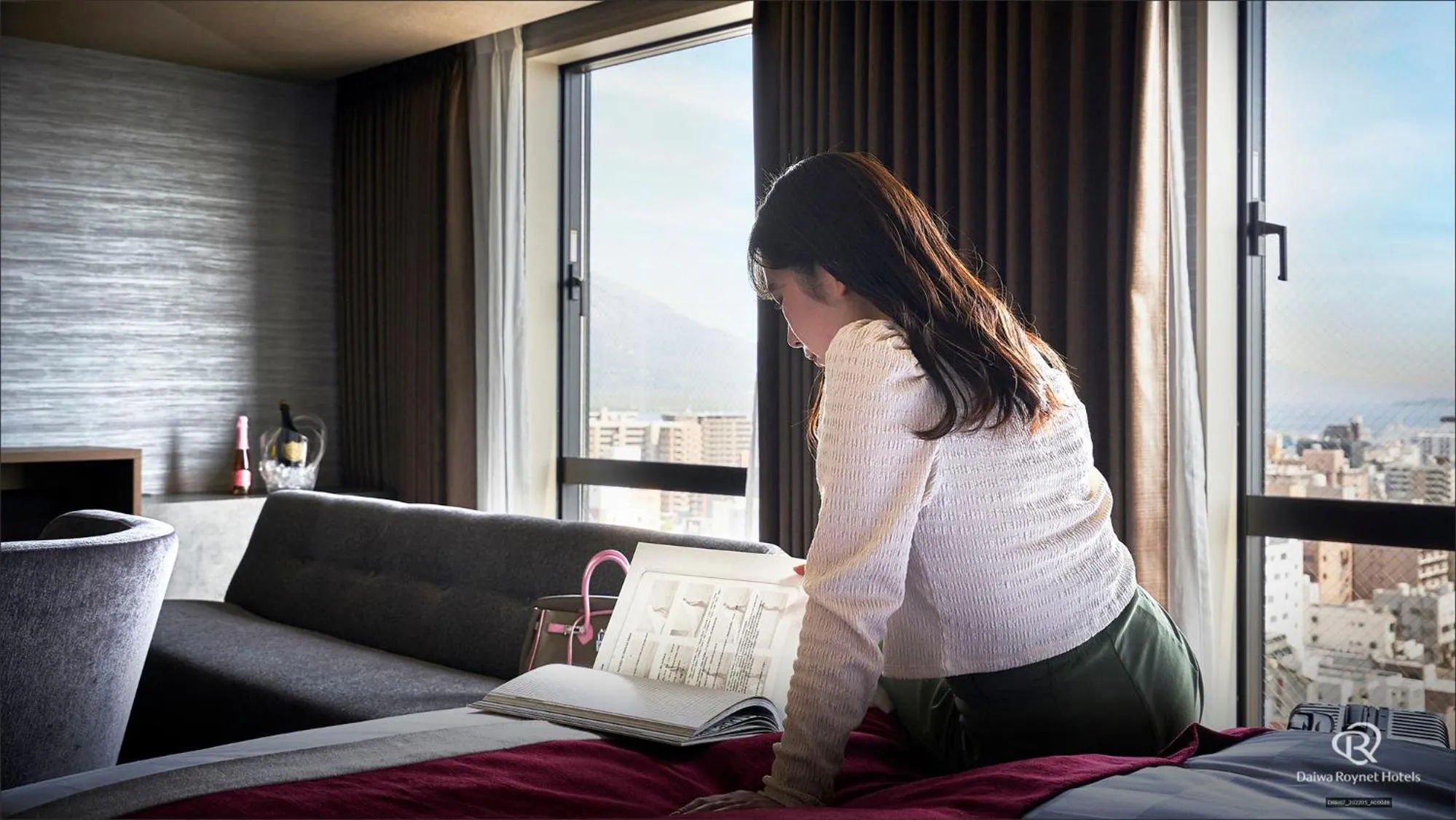 Photo of the whole room in Daiwa Roynet Hotel Kagoshima Tenmonkan PREMIER - former Daiwa Roynet Hotel Kagoshima Tenmonkan