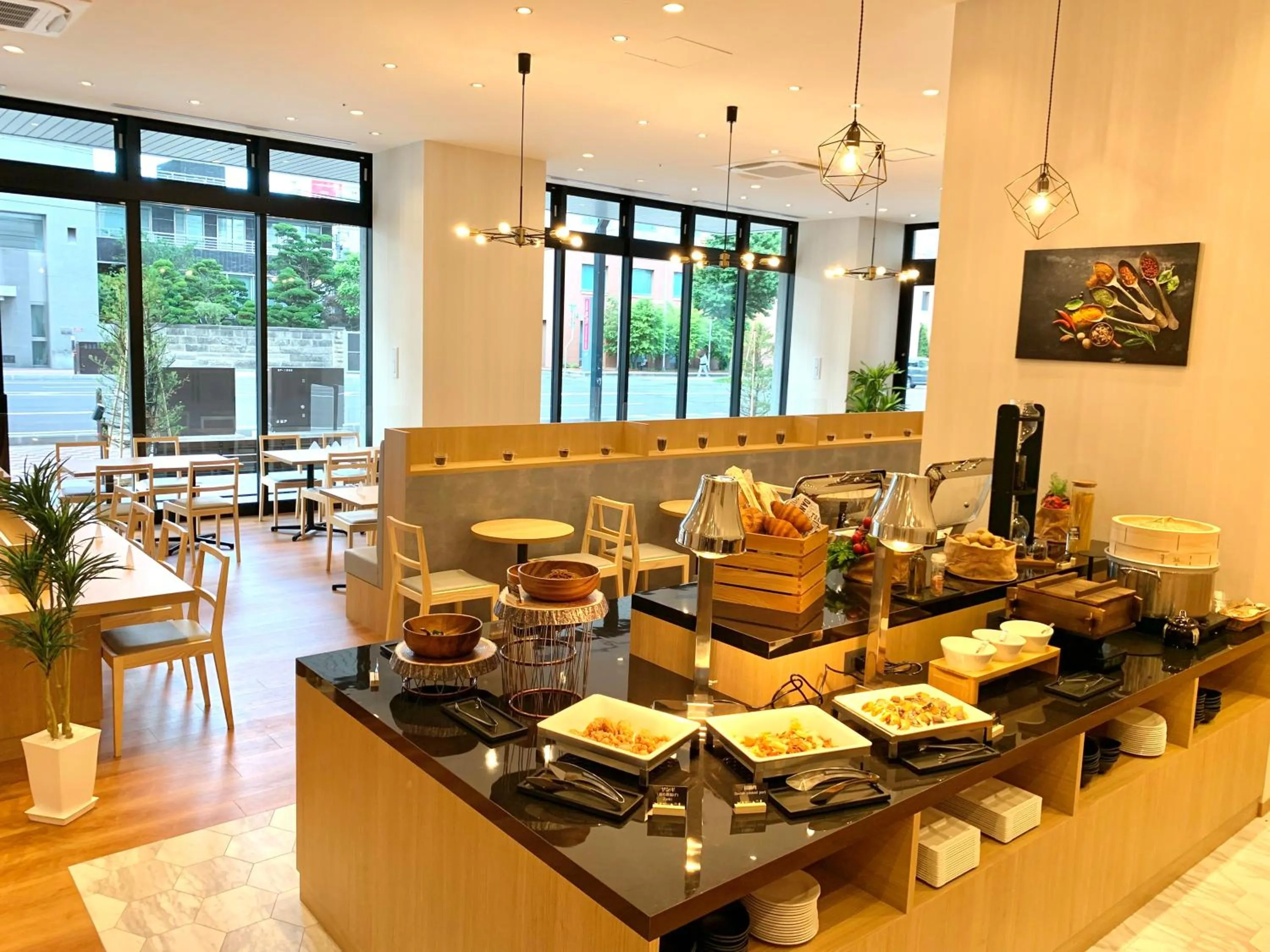 Restaurant/places to eat in Daiwa Roynet Hotel Sapporo Nakajima Koen