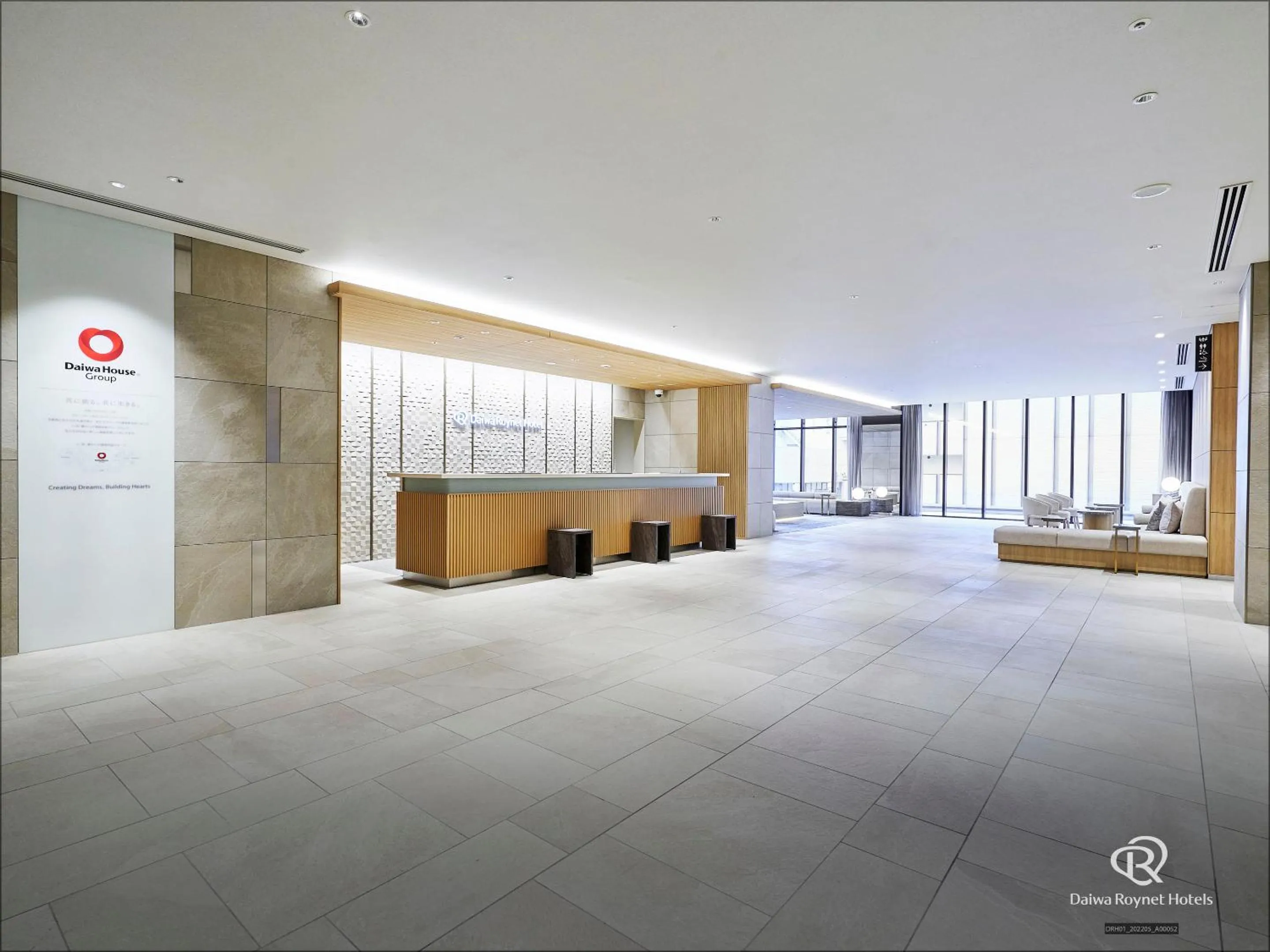 Lobby or reception in Daiwa Roynet Hotel Sendai Nishiguchi PREMIER