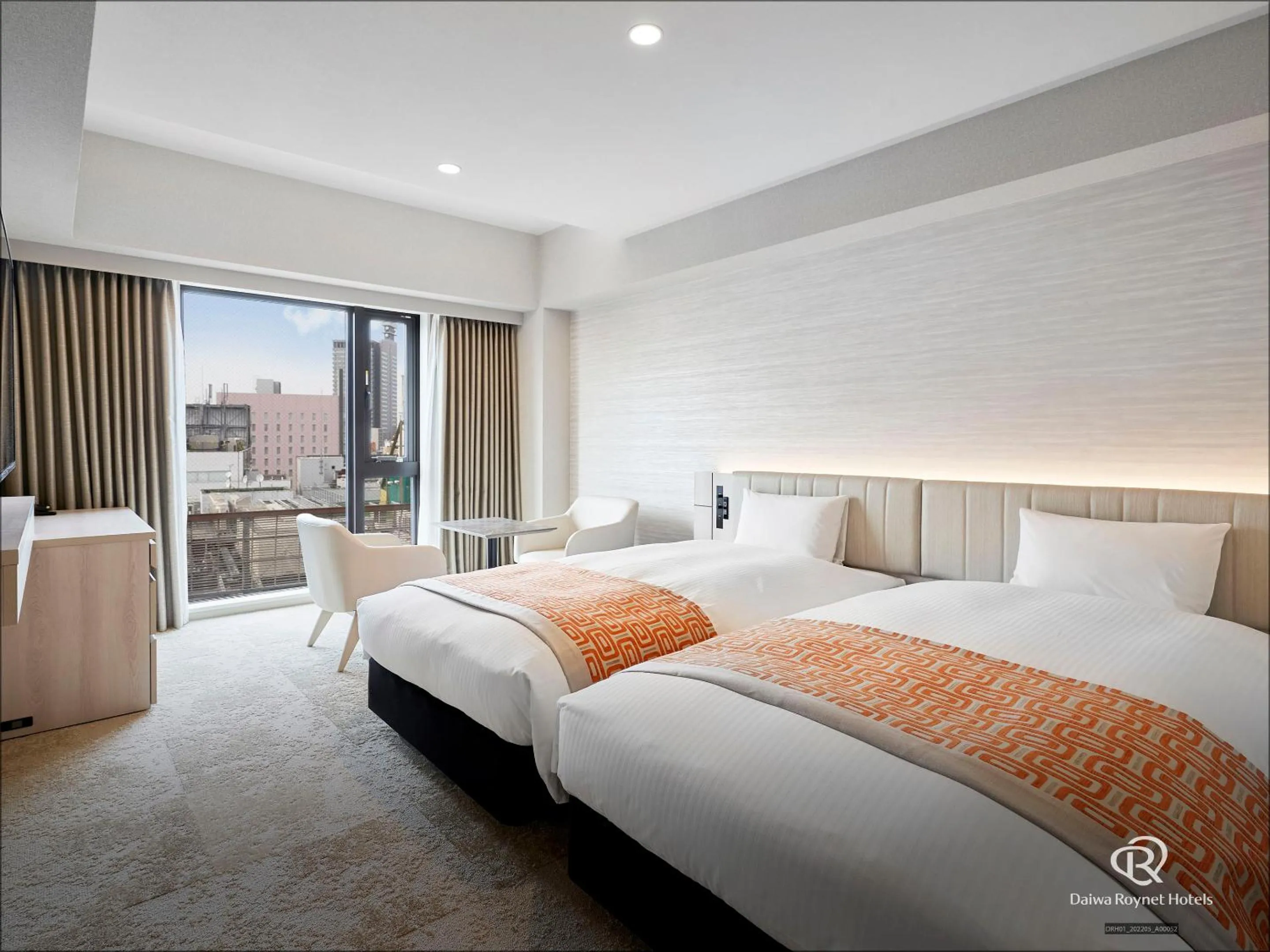 Bedroom, Bed in Daiwa Roynet Hotel Sendai Nishiguchi PREMIER