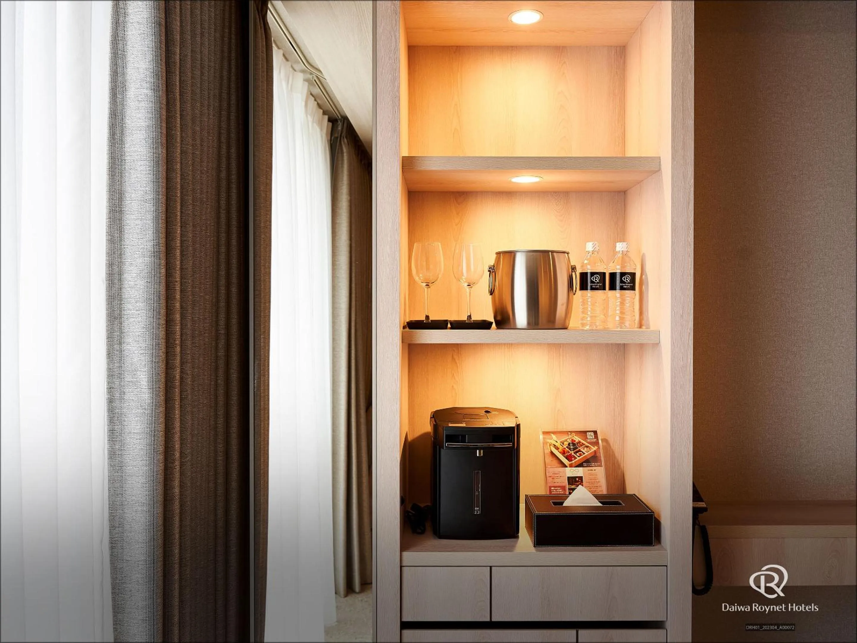 Decorative detail in Daiwa Roynet Hotel Sendai Nishiguchi PREMIER