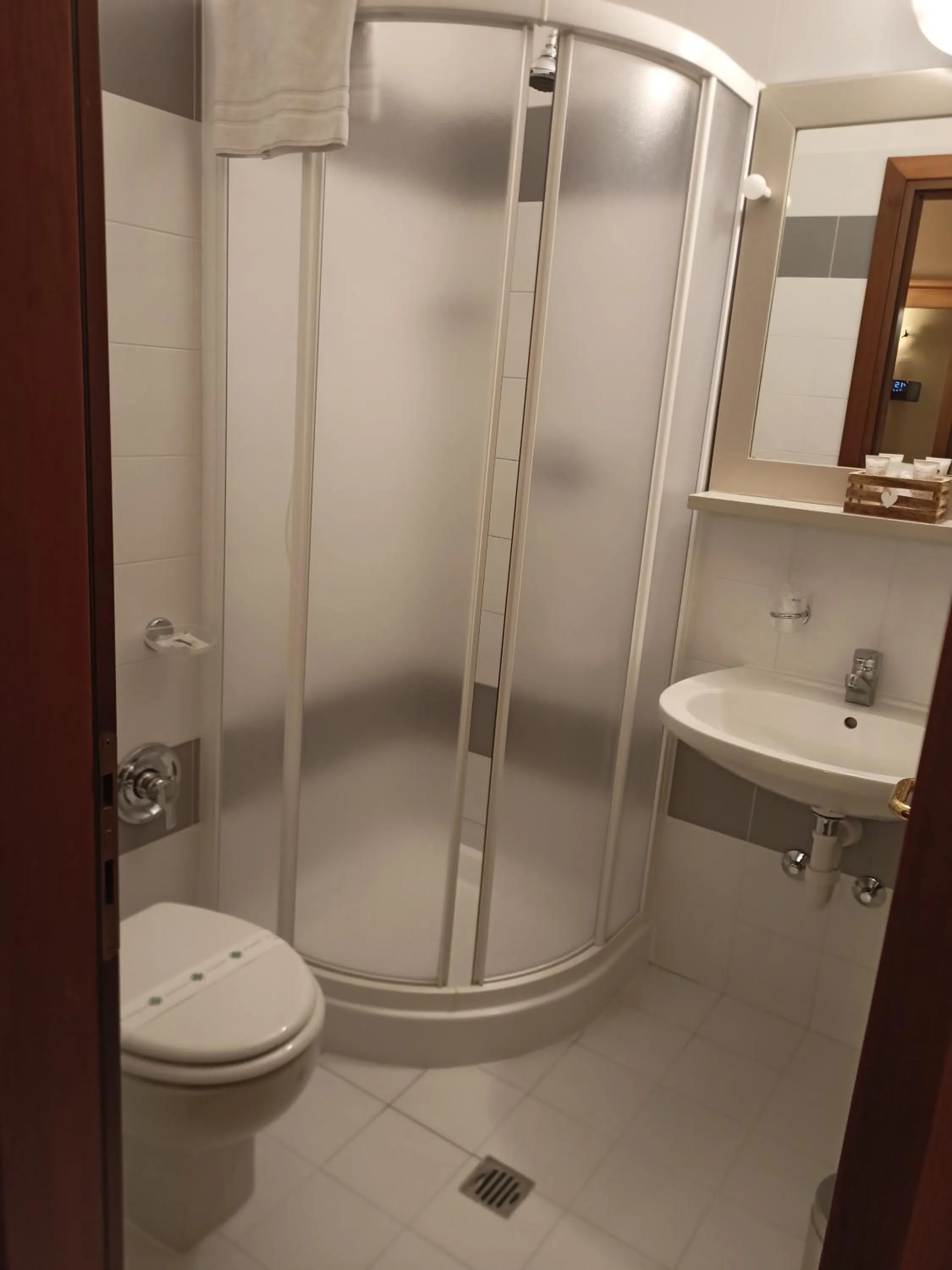 Shower in Hotel Villa Malpensa