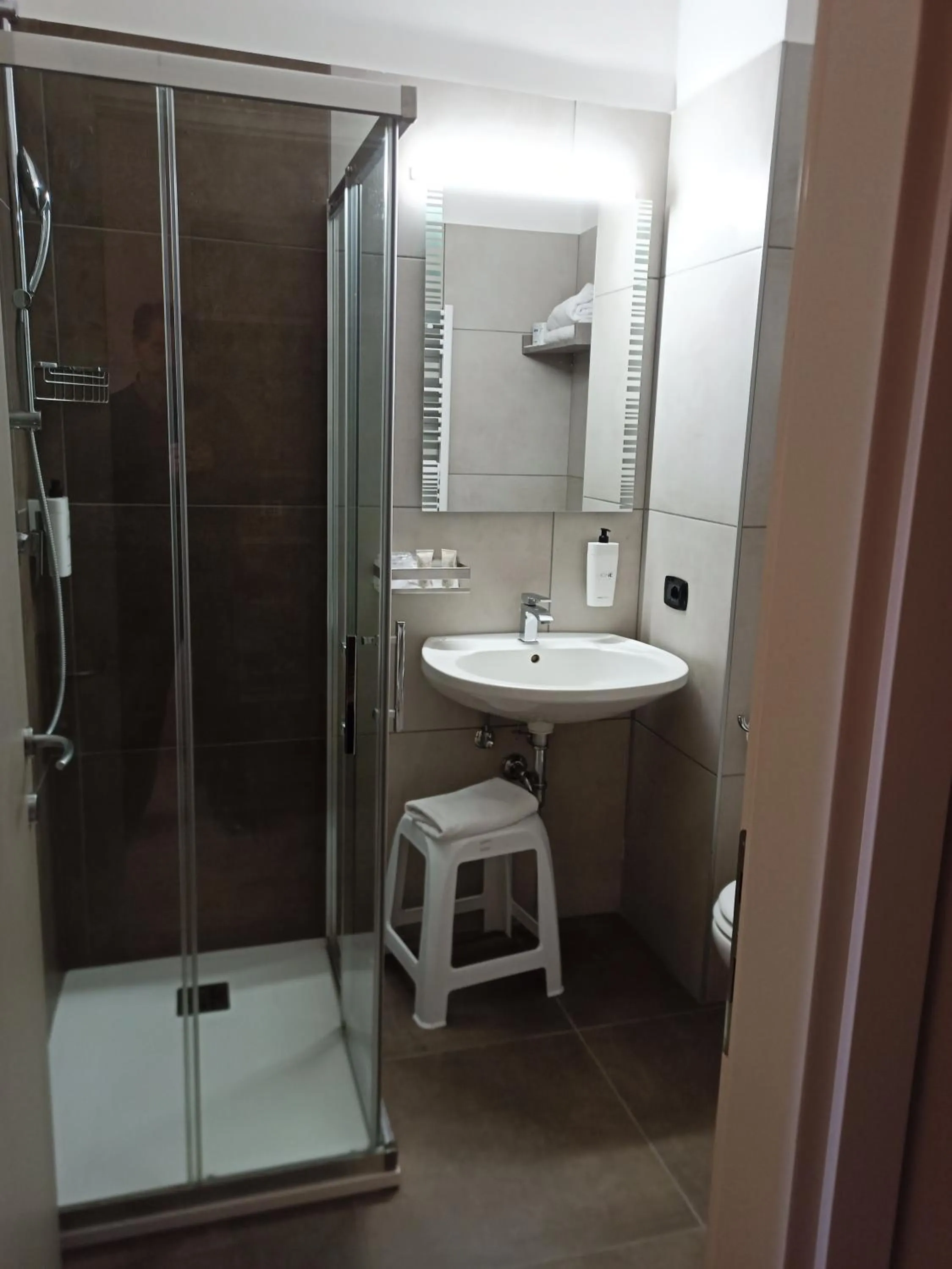 Bathroom in Hotel Villa Malpensa