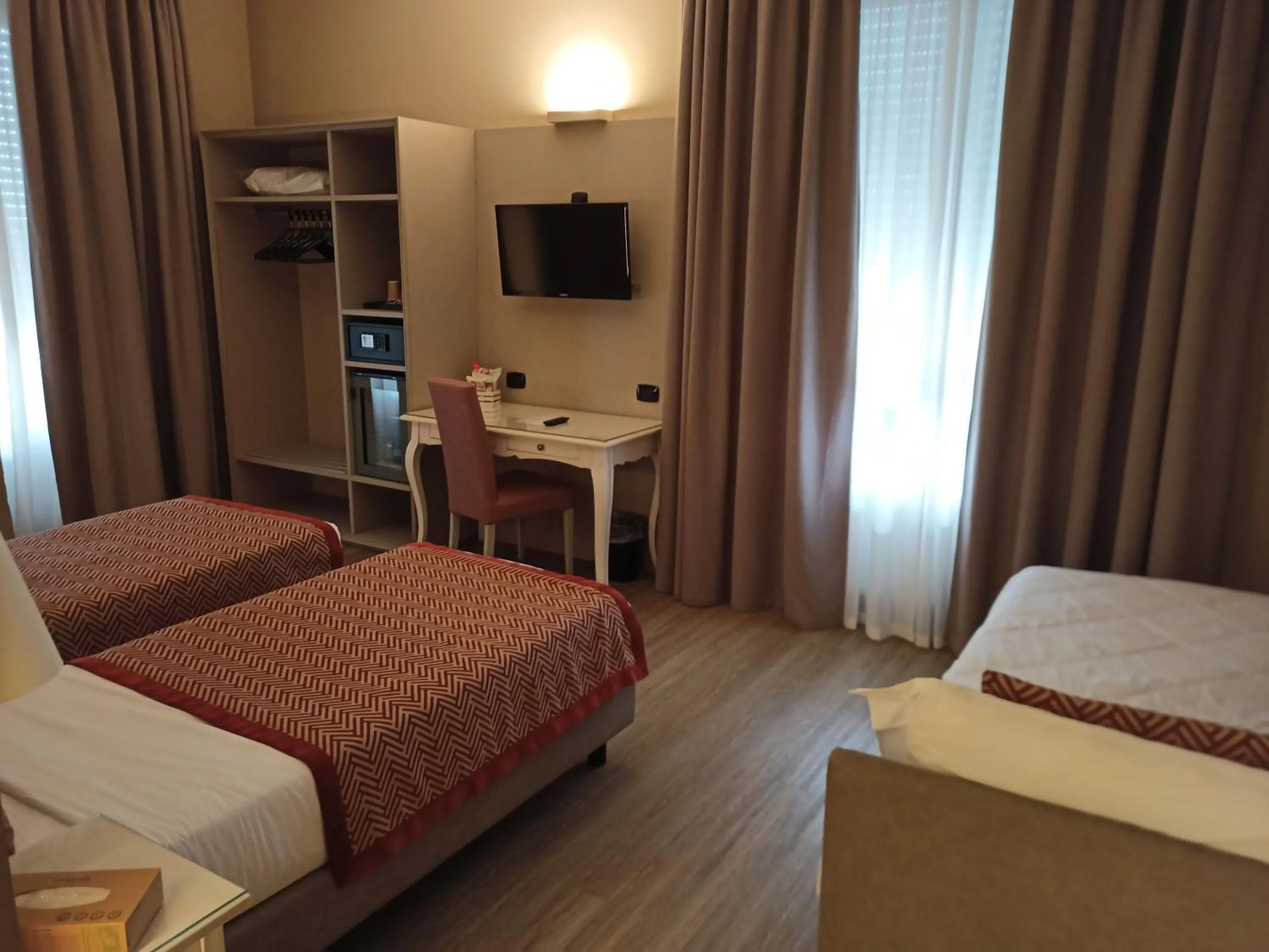 Bed in Hotel Villa Malpensa